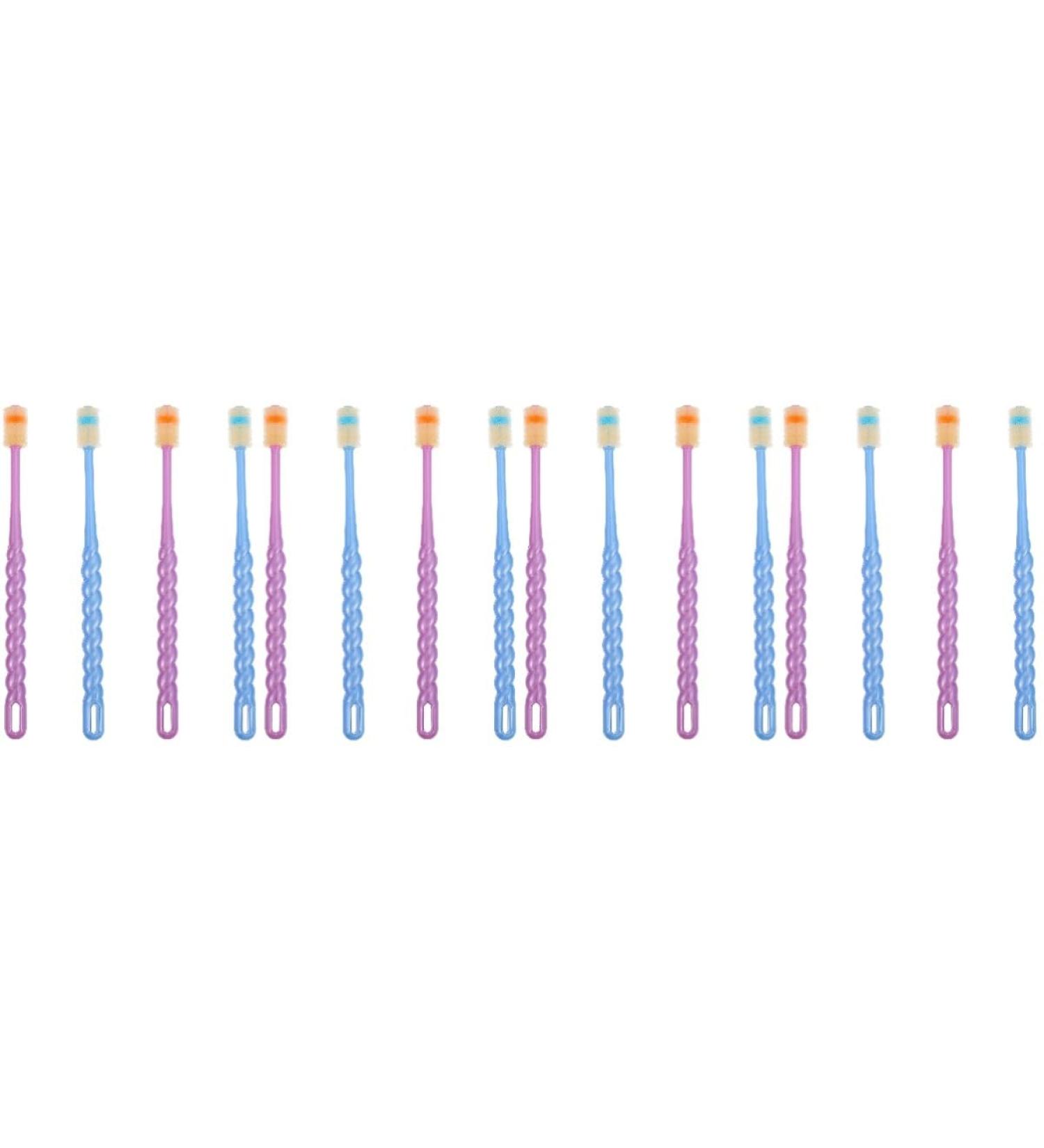 Healvian 16 STK Baby Toothbrush Set | Ultra-Soft Manual Training Toothbrush & Detergent | Safe Care for Kids - Buy Online on GoSupps.com