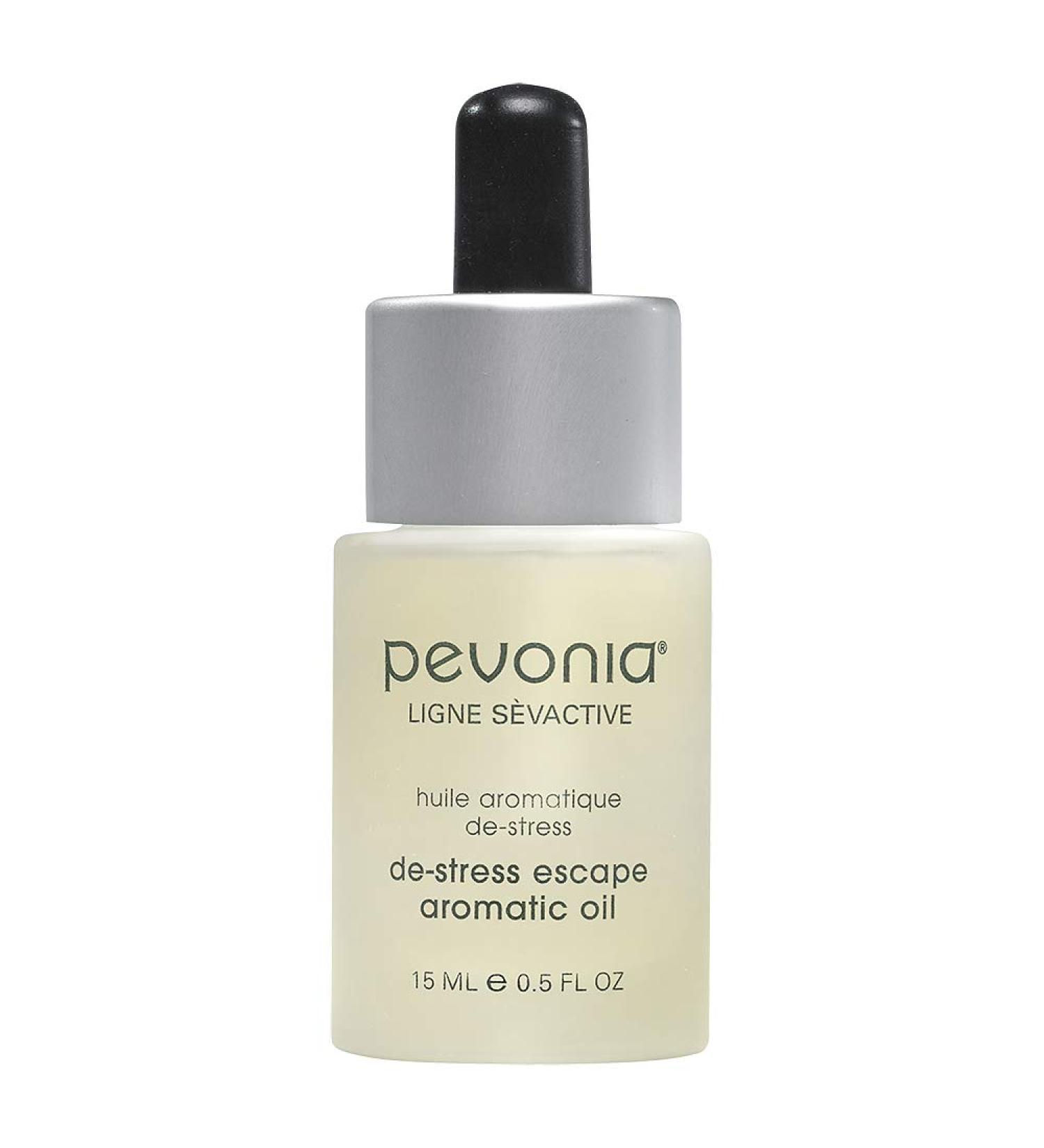 PEVONIA De-Stress Escape Aromatic Oil - 0.5 fl. oz. | Relax & Unwind | International Shipping Available - Buy Online on GoSupps.com