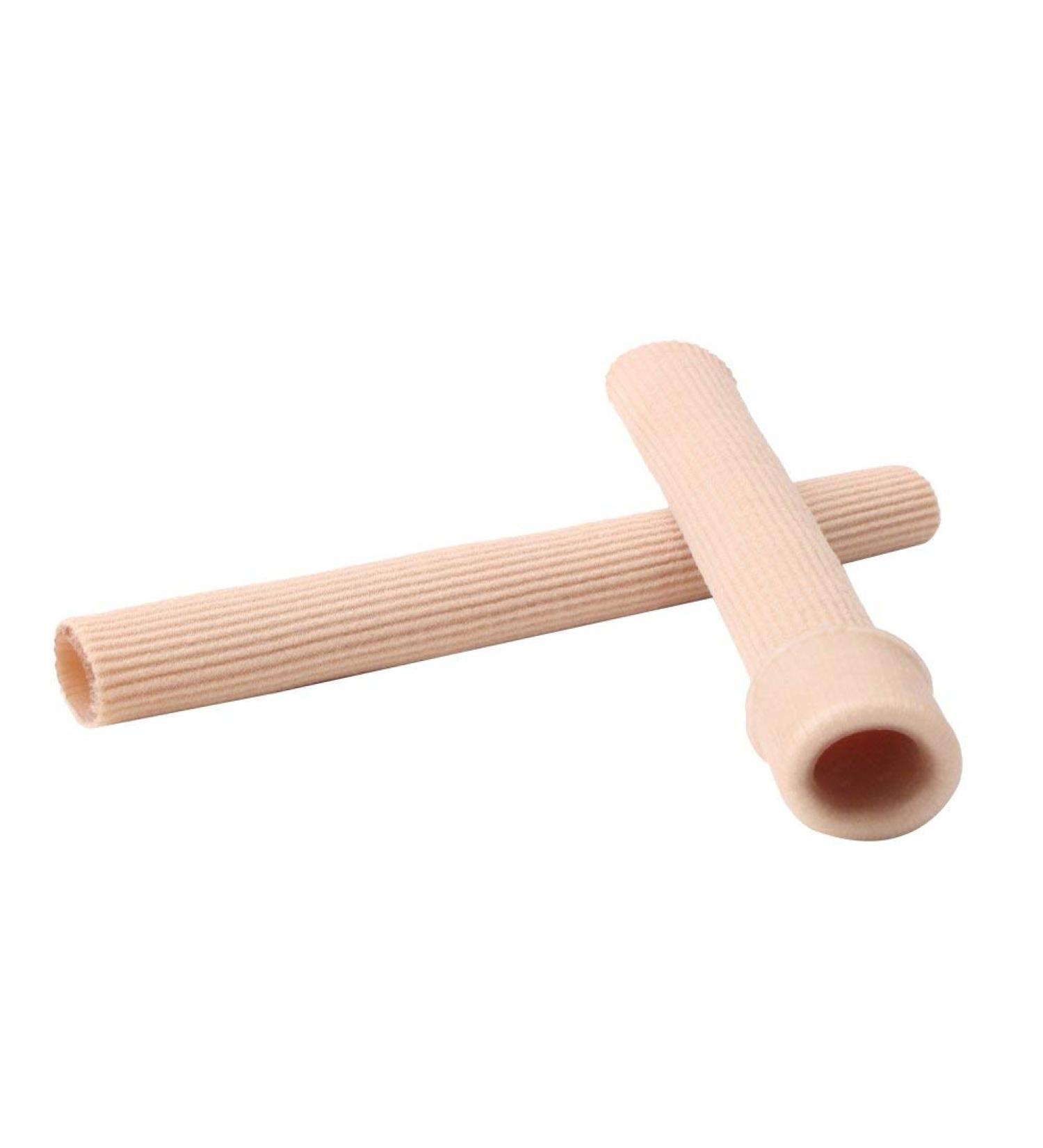 Footinsole Gel Toe Protectors - 2PCS Fabric Sleeve Protectors (0.7 x 6 Inches) for Ultimate Comfort and Relief - Buy Online on GoSupps.com