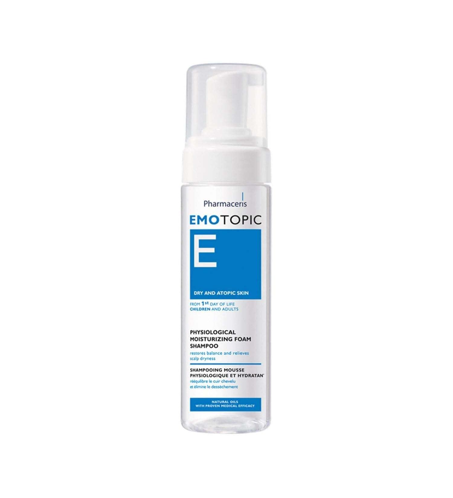 pharmaceris emotopic moisturizing foam shampoo 200 ml