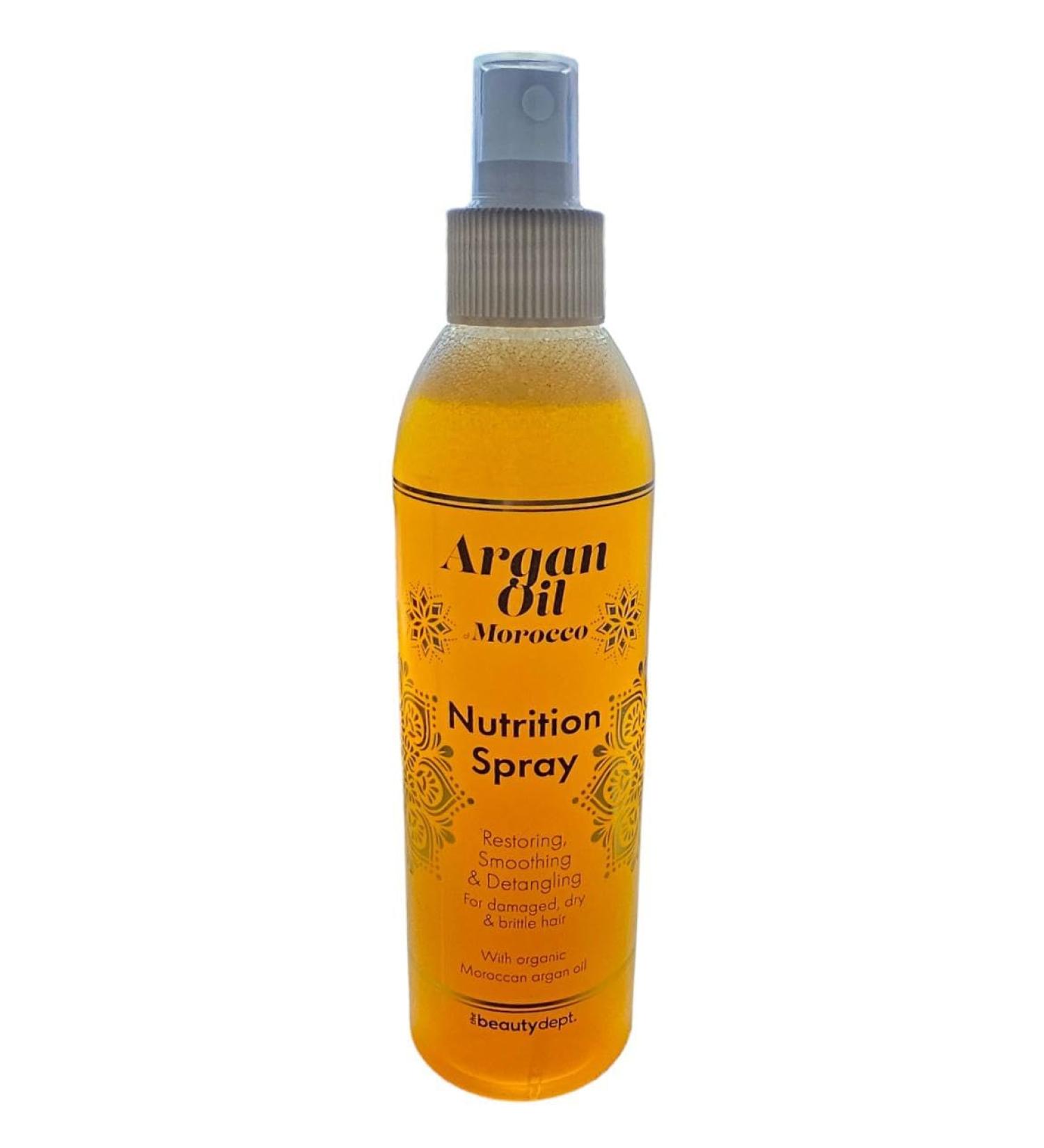 Argan Oil Organic Argan Oil Spray from Morocco Nourishes Softens Demelles and Shines for Dry or Damaged Hair 200ml