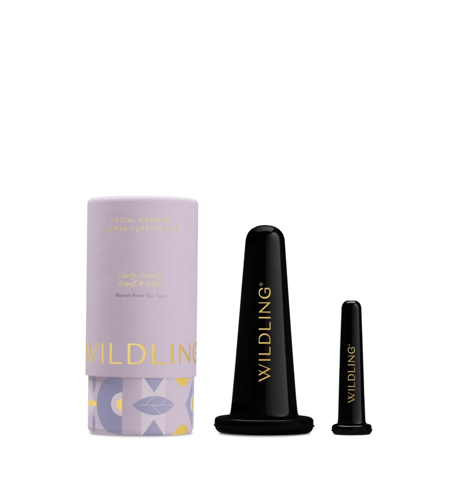 Buy WILDLING Lumin Cupping Set - Facial Cupping Tools for Puffiness Collagen Boost Sculpting Cheeks & Chin Detoxing Skin - International Shipping Available - Buy Online on GoSupps.com