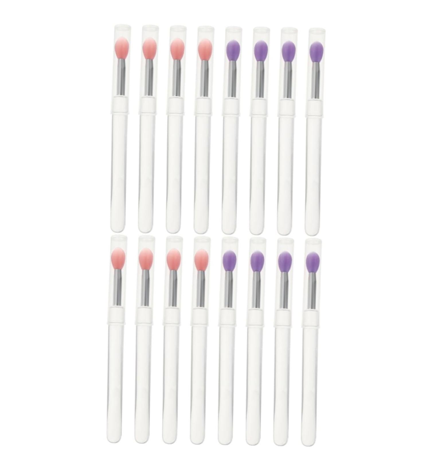 FRCOLOR 16 Pcs Silicone Lip Brush Set - Bulk Lipstick Applicator & Lip Scrubber | Assorted Colors | Ideal for Makeup Lovers - Buy Online on GoSupps.com