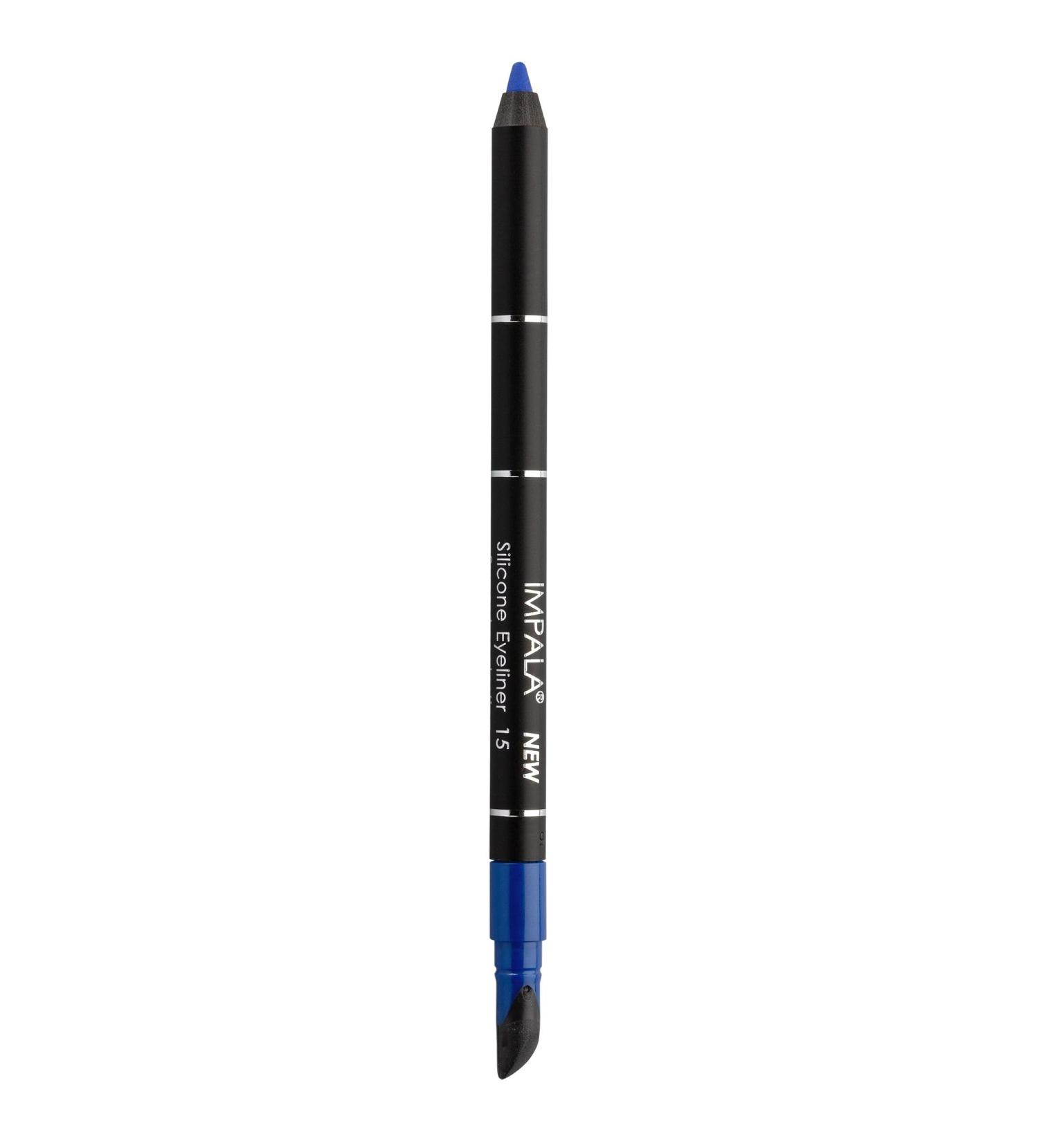 IMPALA Waterproof Navy Blue Eyeliner No. 15 | Long-Lasting Color | Creamy Texture for Defined or Smudged Look - Buy Online on GoSupps.com