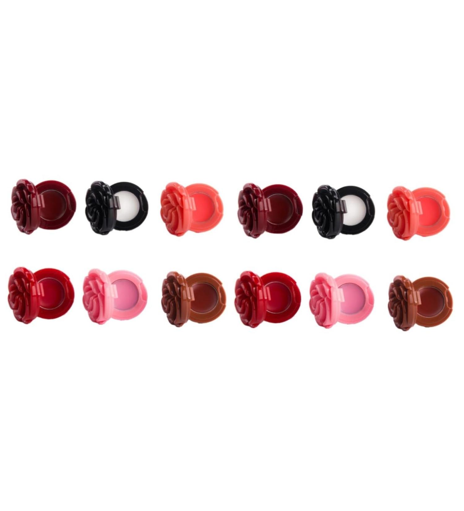 Beavorty 12 Pcs Empty Eyeshadow Containers Travel Bottles for Cosmetics Eyeshadow Palette Eyelash Bracket - Buy Online on GoSupps.com