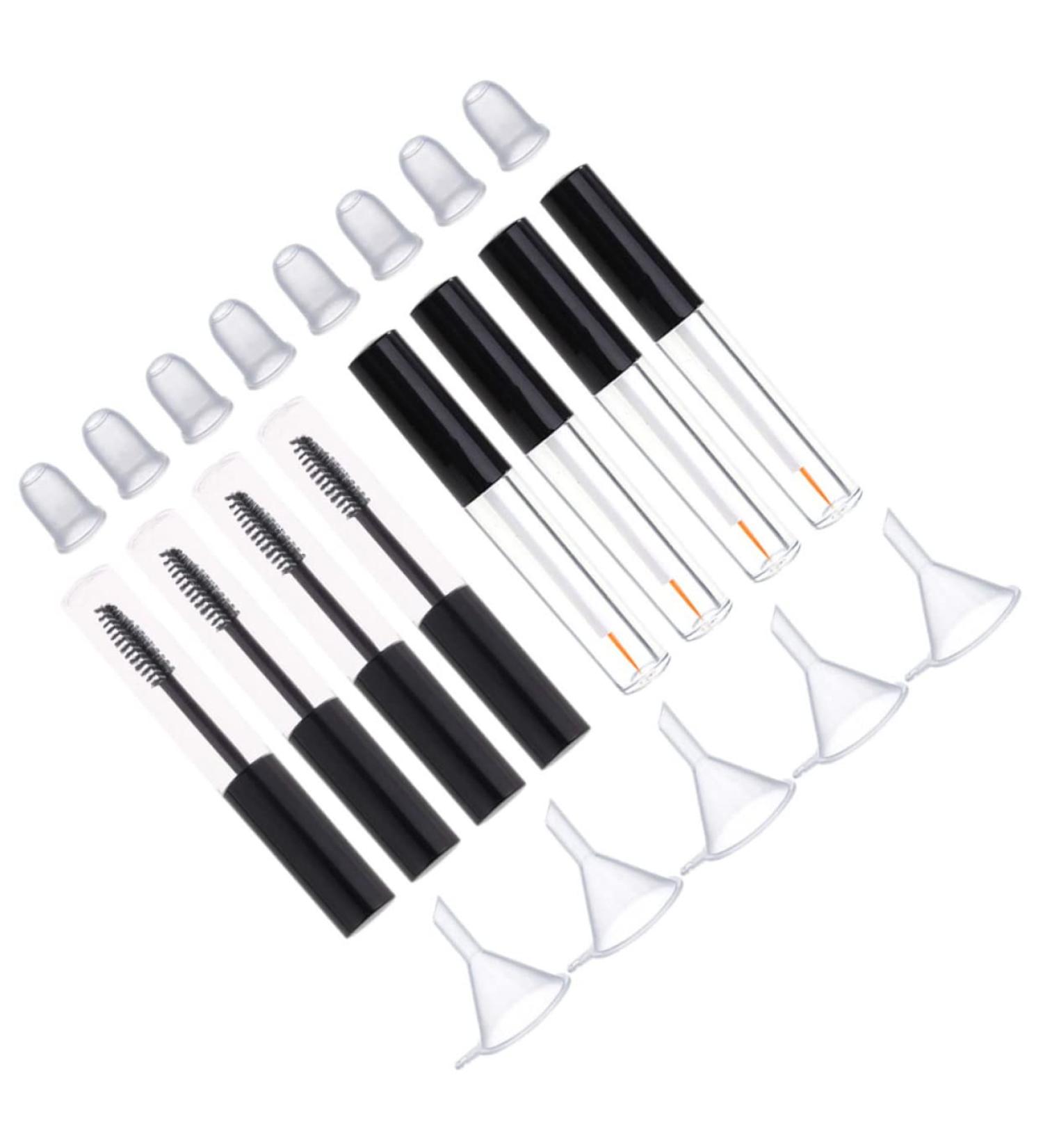 FOYTOKI 1 Set Empty Eyelashes Empty Mascara Tube with Wand Lip Gloss Tubes Liquid Eyeliner Bottle Dispenser Tubes Mascara Wands with Tube Empty Eyeliner Tubes Empty Eyeliner Container - Buy Online on GoSupps.com