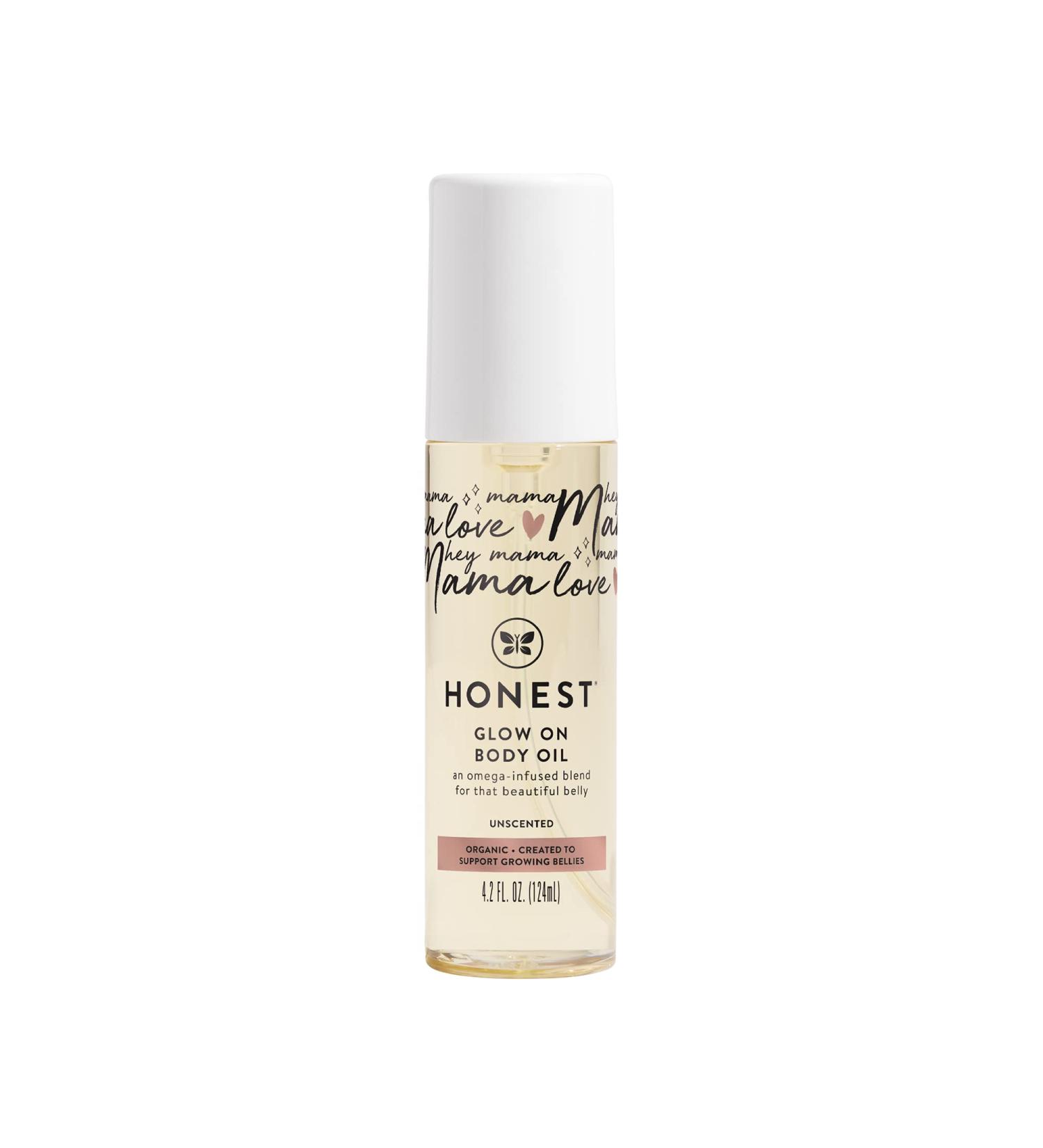 Buy Honest Company Glow On Unscented Body Oil 4.2 fl oz - Natural Hydration - Buy Online on GoSupps.com