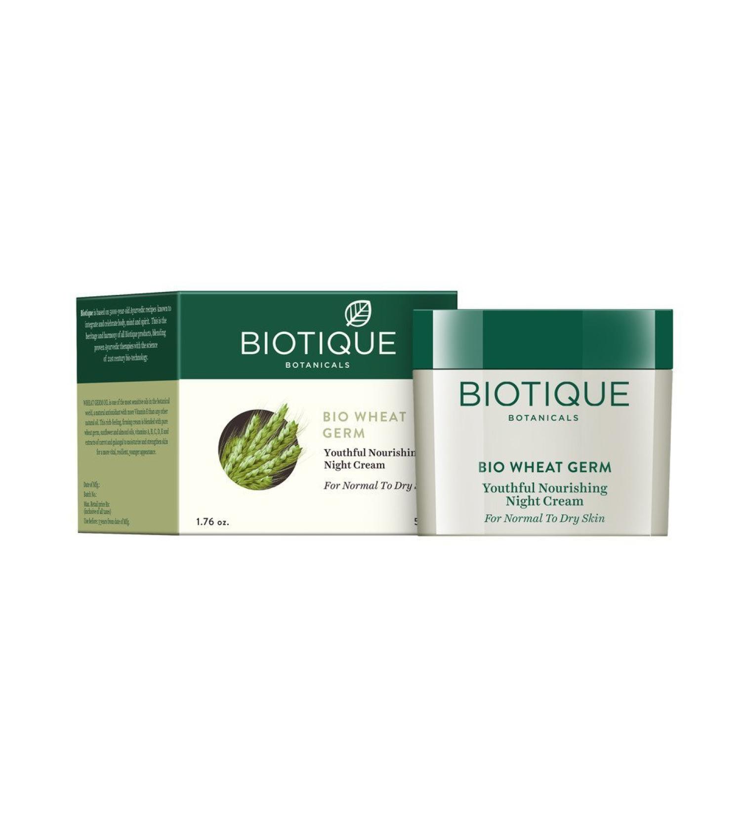 Bio Wheat Germ YOUTHFUL NOURISHING NIGHT CREAM 50gm