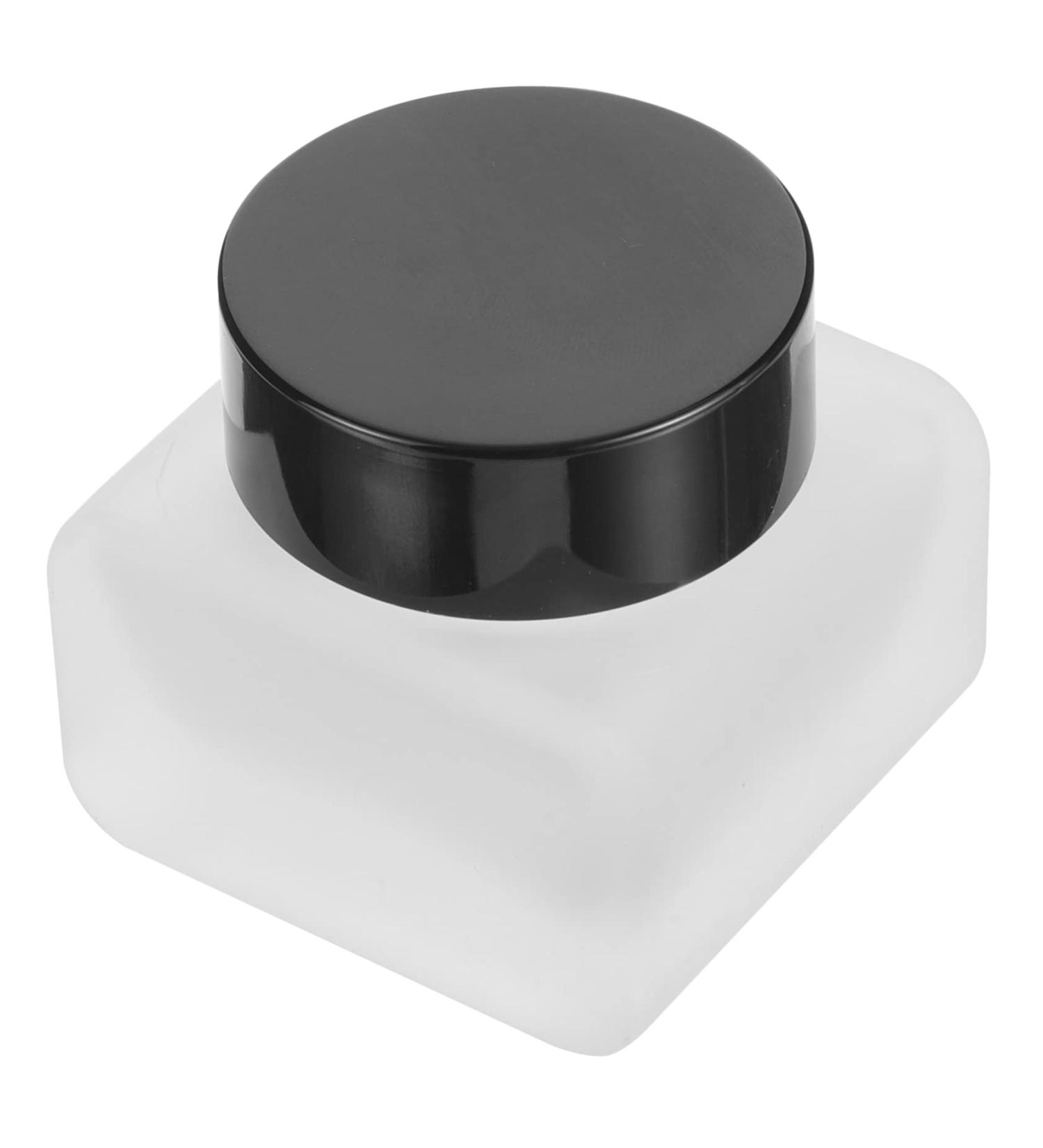 minkissy Eyeshadow Jars Sample Jars Toiletry Bottle Face Cream Jar Body Butter Jars Lotion Jar Empty Refillable Cosmetic Jars Portable Cosmetic Jar Empty Cream Jar Square Glass Travel Box - Buy Online on GoSupps.com