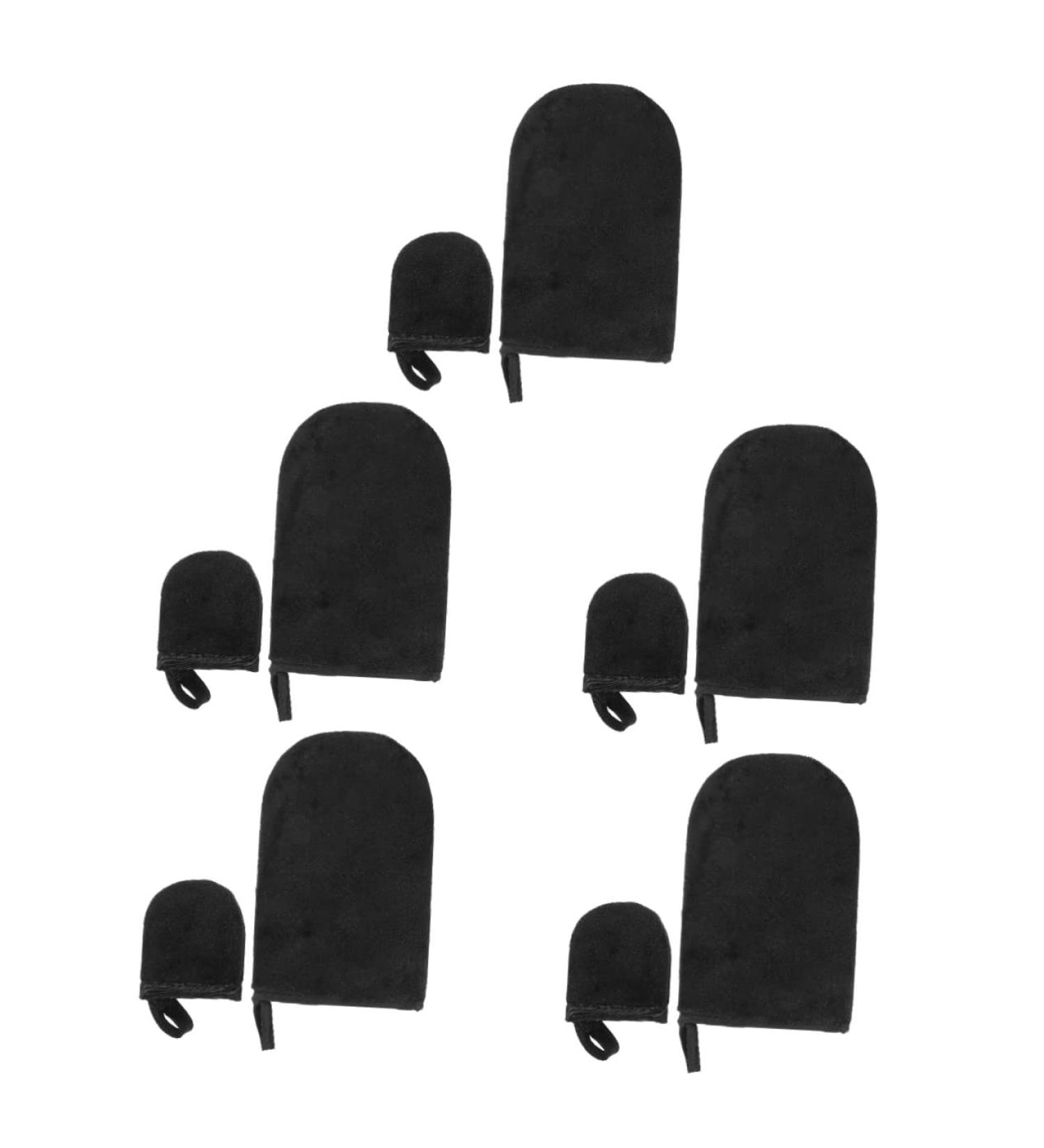 minkissy Gel Nails 5 Sets Tanning Gloves Hand Painted Black or Gelnails - Buy Online on GoSupps.com