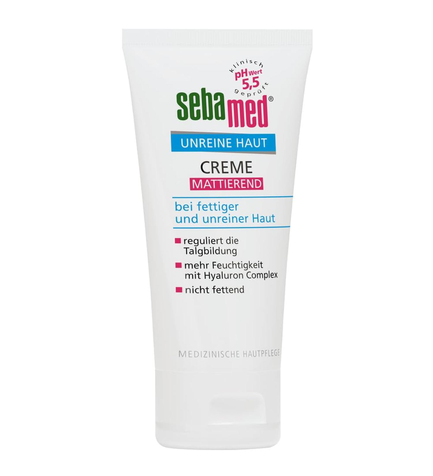 Sebamed Impure Skin Cream - Mattifying Sebum Control & Blemish Prevention | 50 ml - Buy Online on GoSupps.com