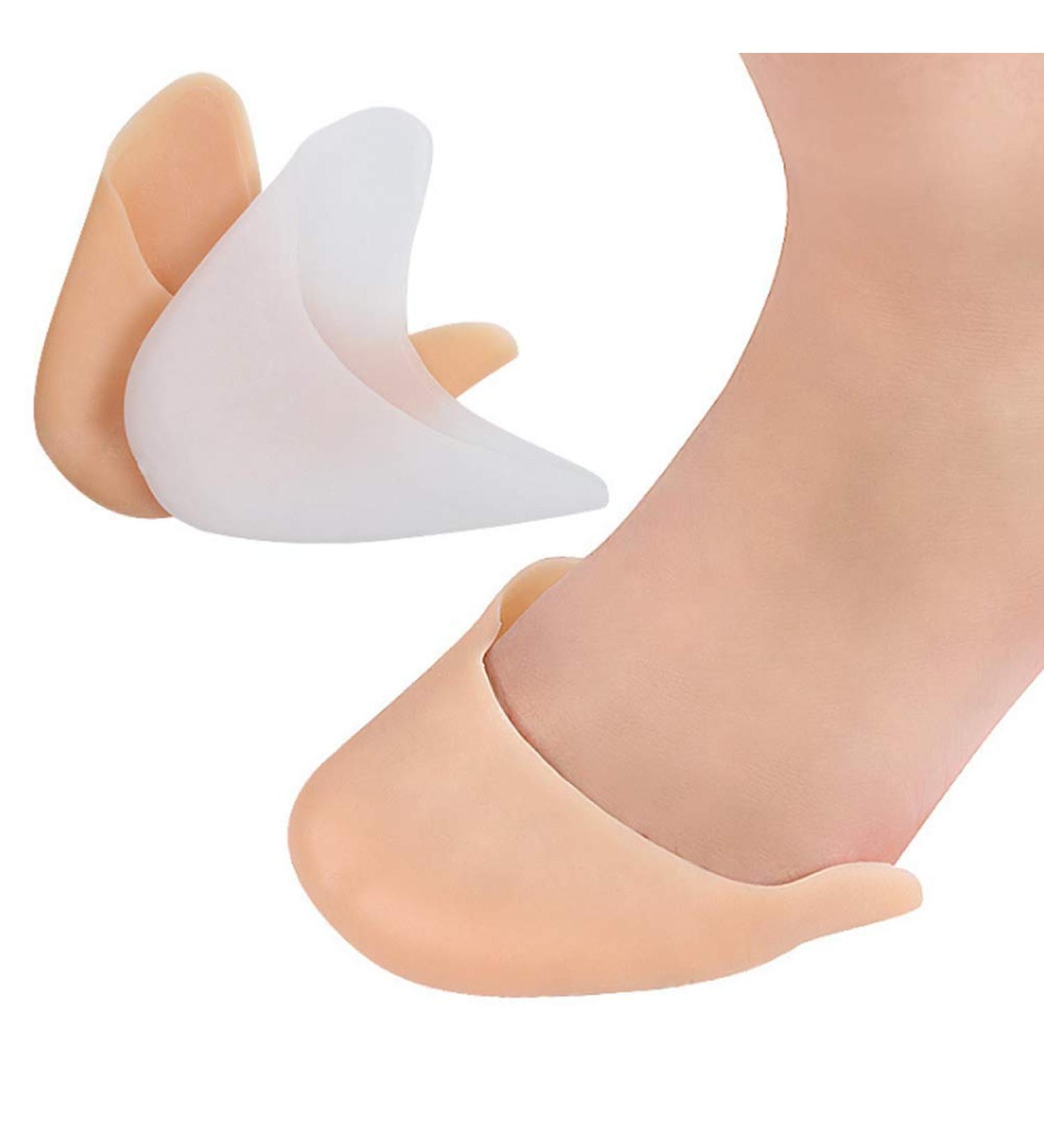 Dusenly 2 Pairs Silicone Gel Toe Caps - Forefoot Pads & Toe Protectors for Ballet Dance & High Heels | Comfort & Pain Relief - Buy Online on GoSupps.com