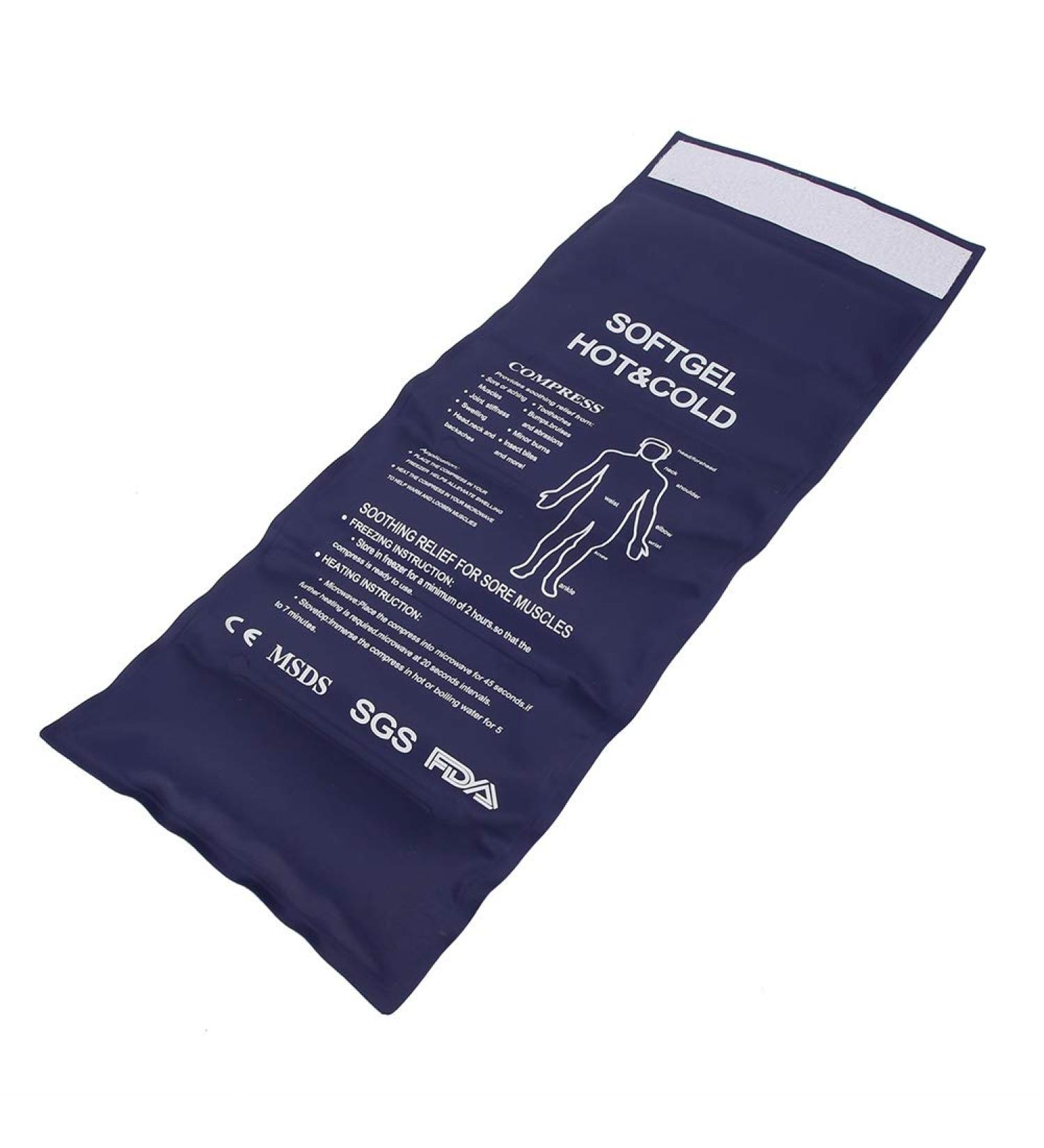 Hot And Cold Ice Pack Heat Wrap Reusable Physiotherapy Bag for Alleviate Joint Injury Recovery - Buy Online on GoSupps.com