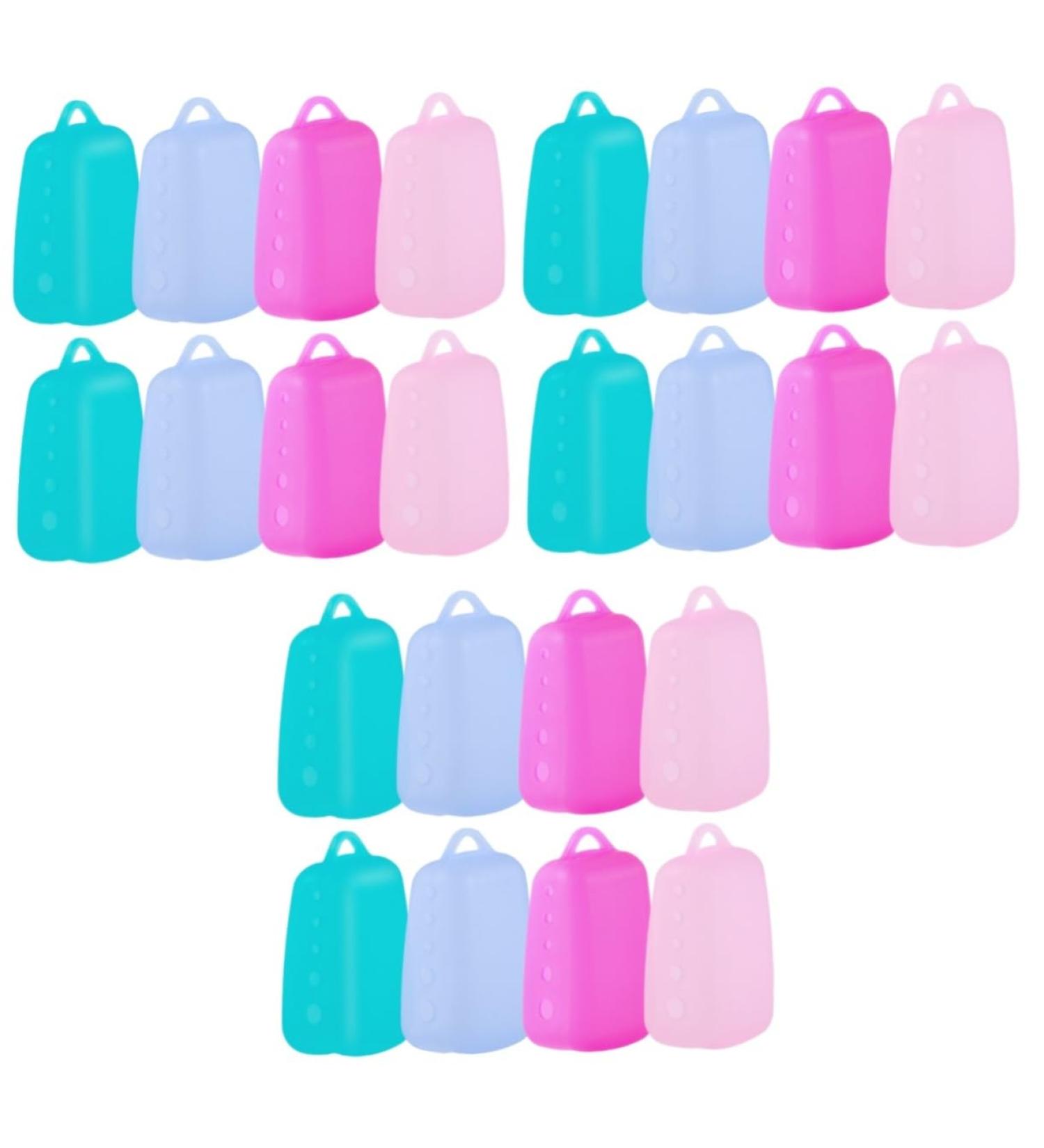 Minkissy 24-Piece Travel Toothbrush Accessories Set | Colorful Toothbrush Hats & Covers | Durable Toothbrush Coats - Perfect for International Shipping - Buy Online on GoSupps.com