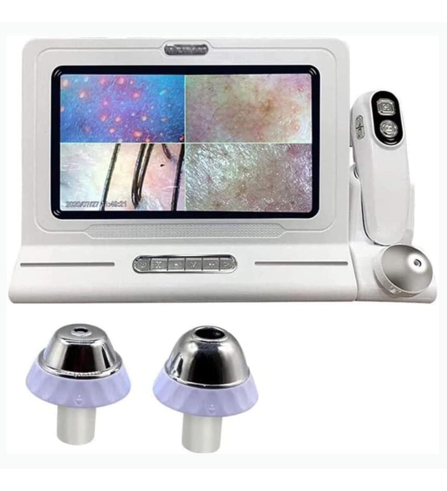 COYEUX Skin Hair Analyzer Digital Microscope Skin Diagnostic Analyzer 11 Inch HD LCD Screen with 50X 200X for Skin Hair Care - Buy Online on GoSupps.com