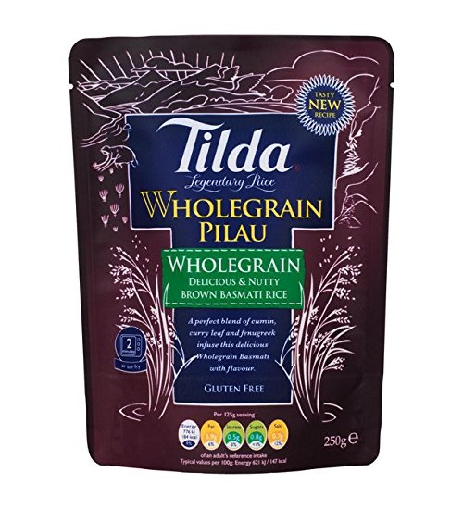 Tilda Tilda Whole Grain Steamed Pilau 250g