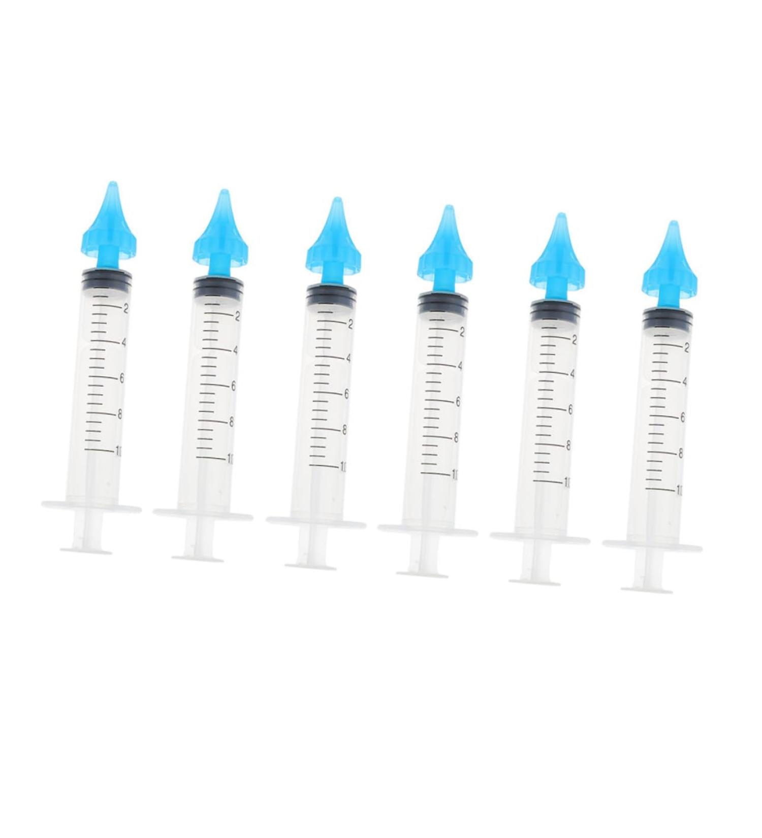 HOLIDYOYO 6Pcs Ear Wax Removal Kit with Flared Head for Safe Ear Cleaning at Home and Salon Smooth Push Design Gentle Water Tool for Adults - Buy Online on GoSupps.com