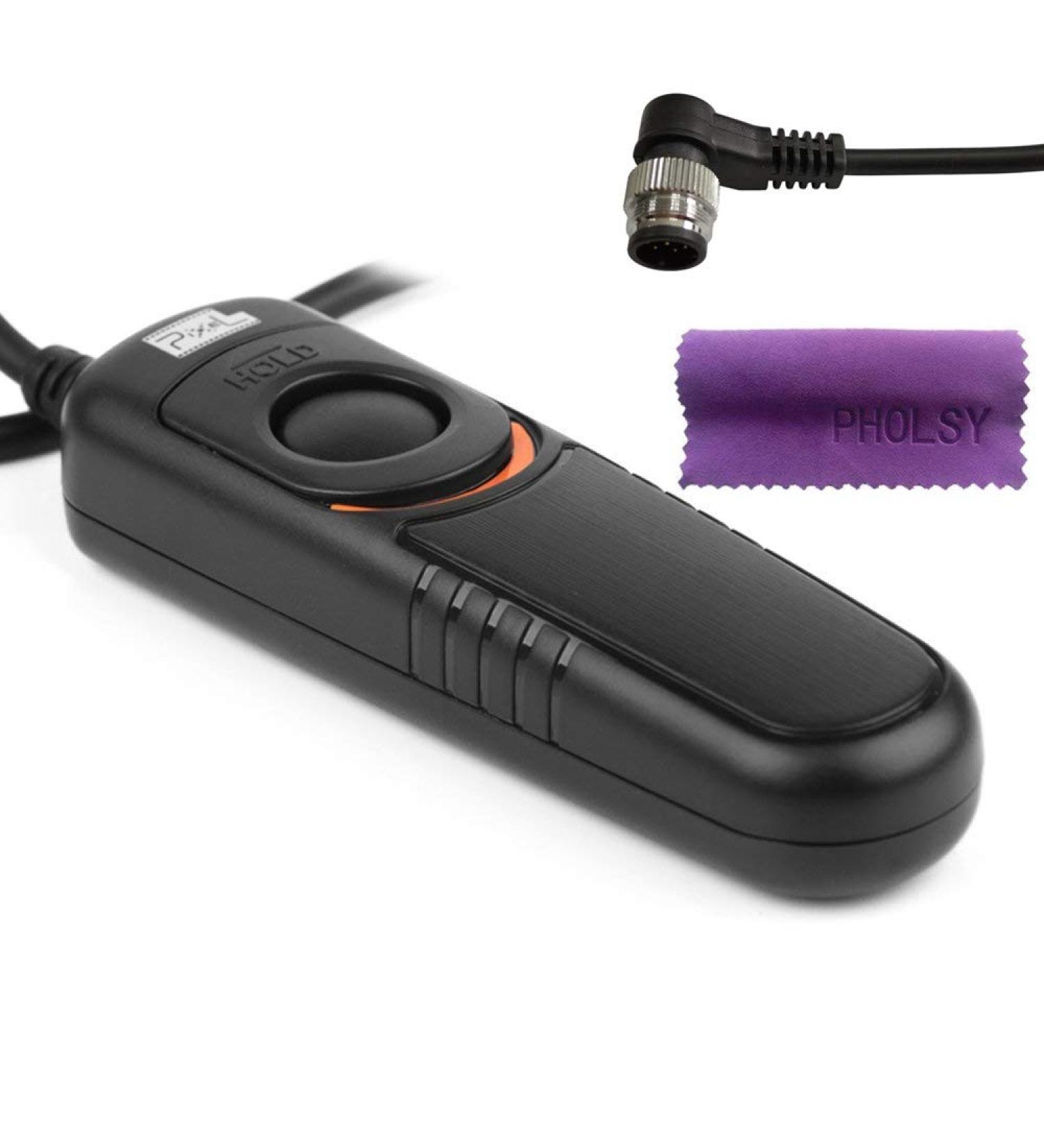 Pixel Remote Shutter Release Cable DC0 for Nikon Z9, D3-D6, D800-D850, D700-D500, F6-F100, MC-30A Compatible - Buy Online on GoSupps.com