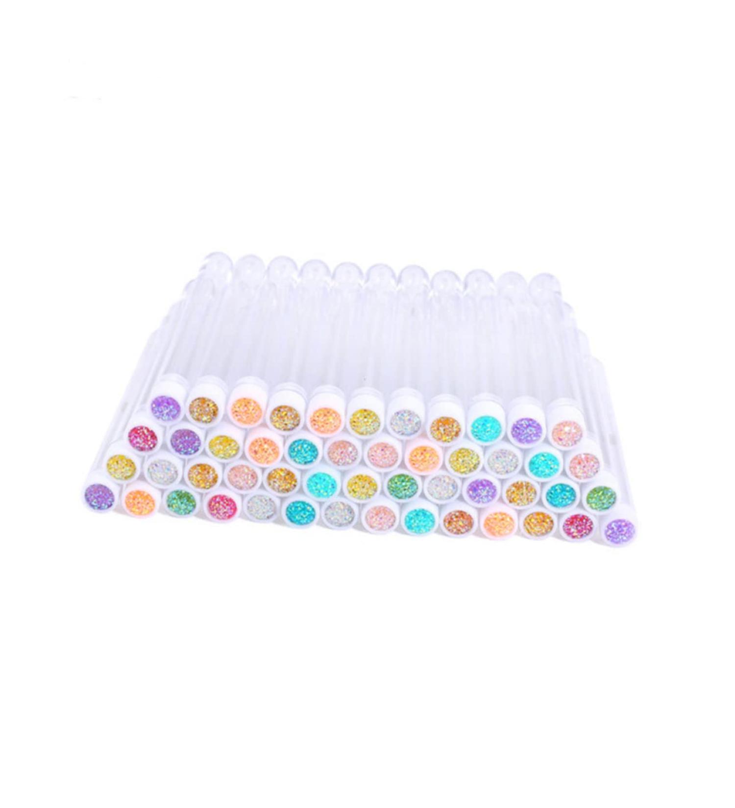 HAPINARY Fake Eye Lashes 10pcs Hollow with Drill Fake Lashes Clear Mascara for Eyelashes Volume Brush Eyelash Woman Mini 11x1.2cm Random Color - Buy Online on GoSupps.com