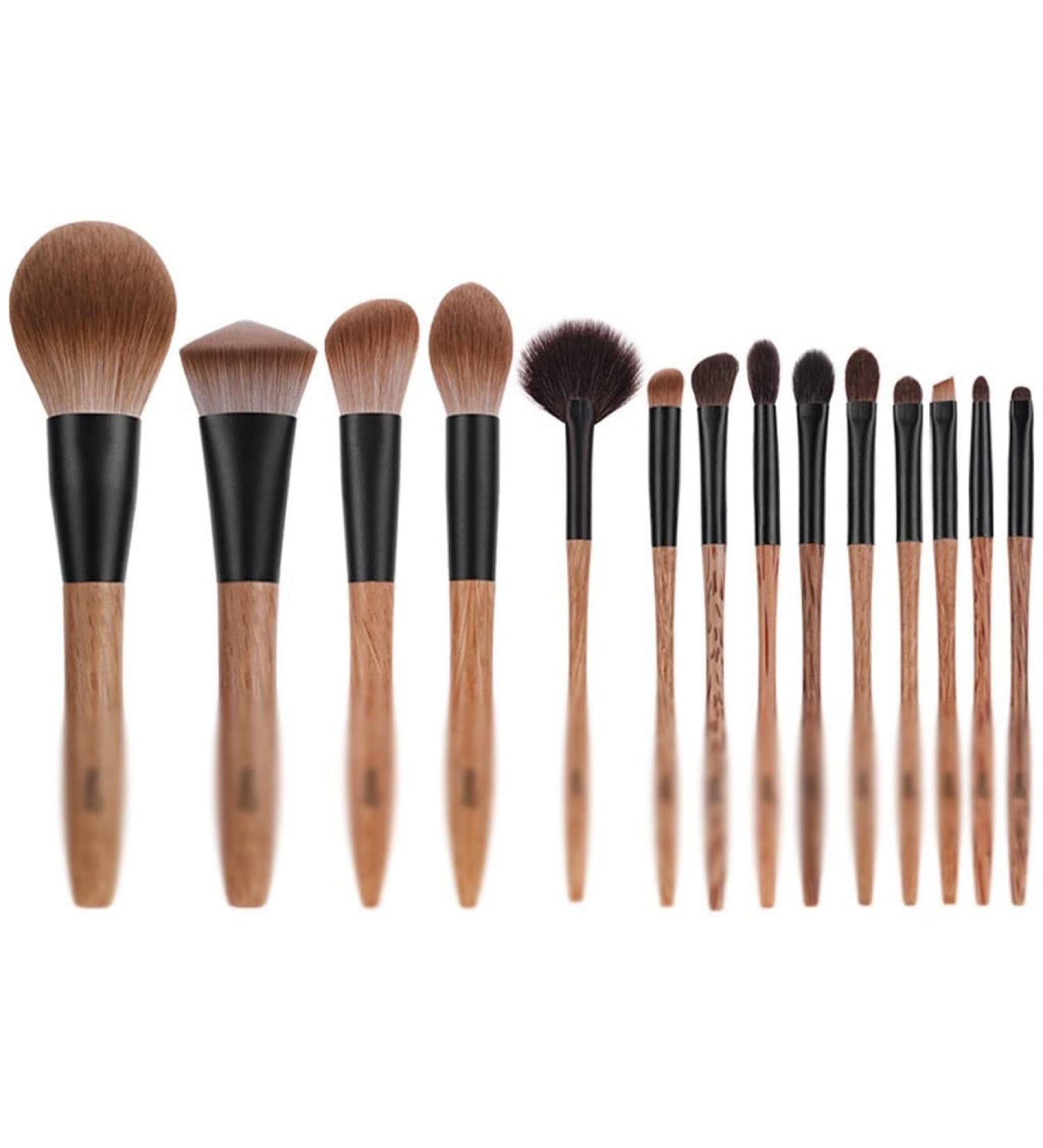 Buy DFHBFG 14-Piece Makeup Brush Set - Blush Powder & Eye Shadow Brushes | International Shipping Available - Buy Online on GoSupps.com