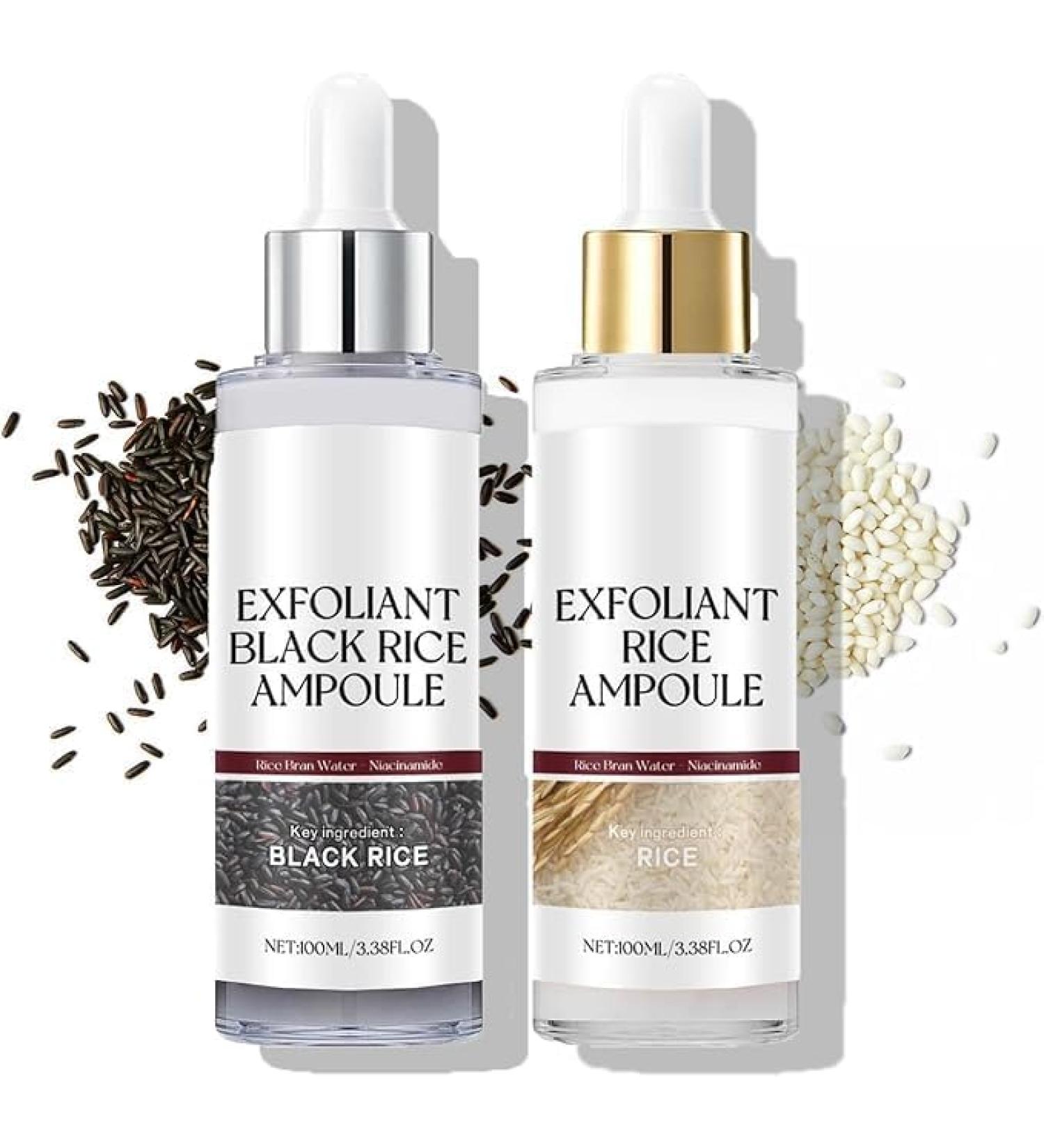  Generisch Peel Shot Glow Pack of 1 bottle of black and white rice gentle exfoliating scrub for face and body removes dead skin cells and blackheads (black + white 100 ml) - Buy Online on GoSupps.com