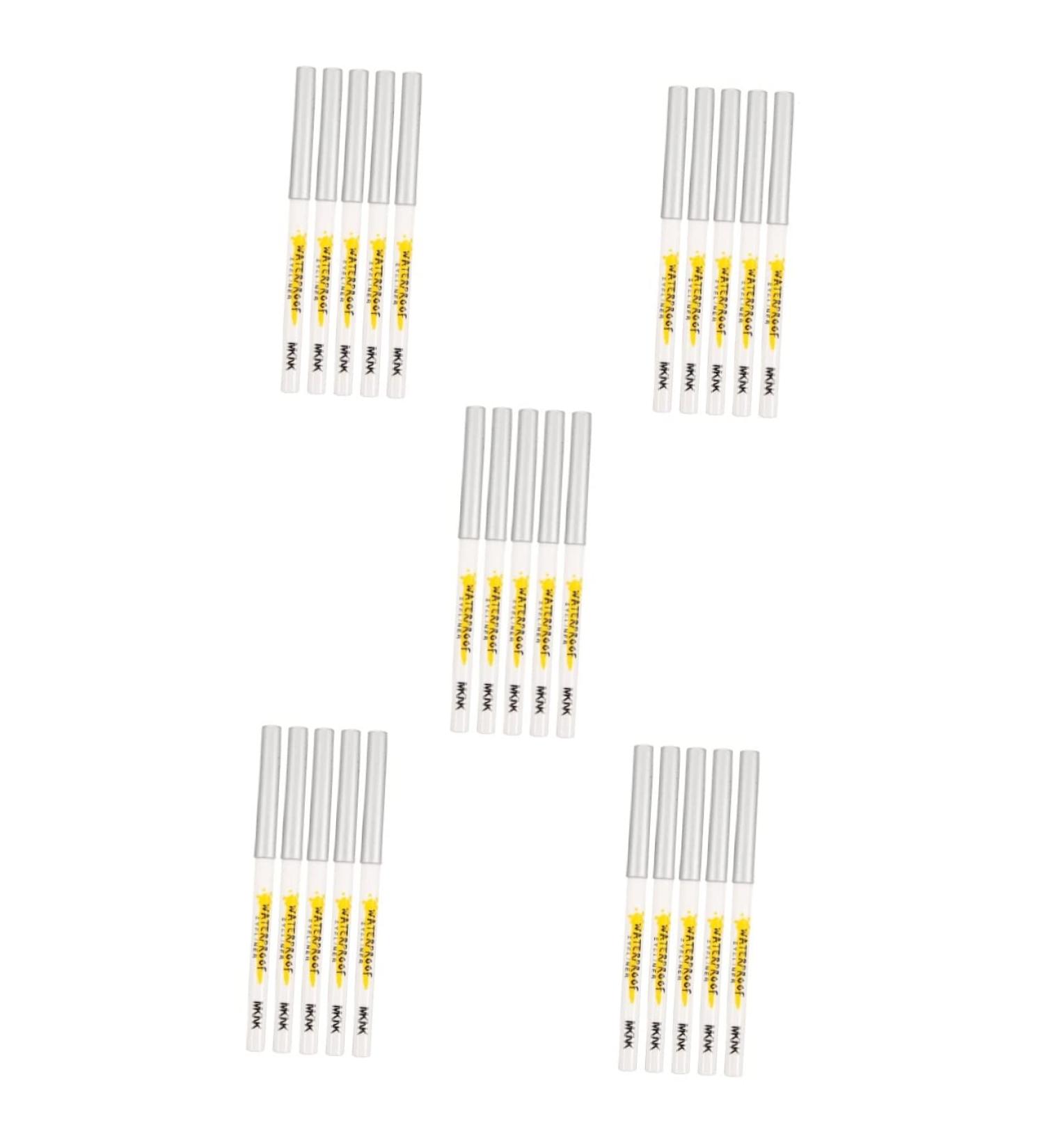 Baluue 25 Pcs White Lying Silkworm Pen White Eyeliner Eye Shadow Cosmetics White Eye Shadow Makeup Pen Abs - Buy Online on GoSupps.com