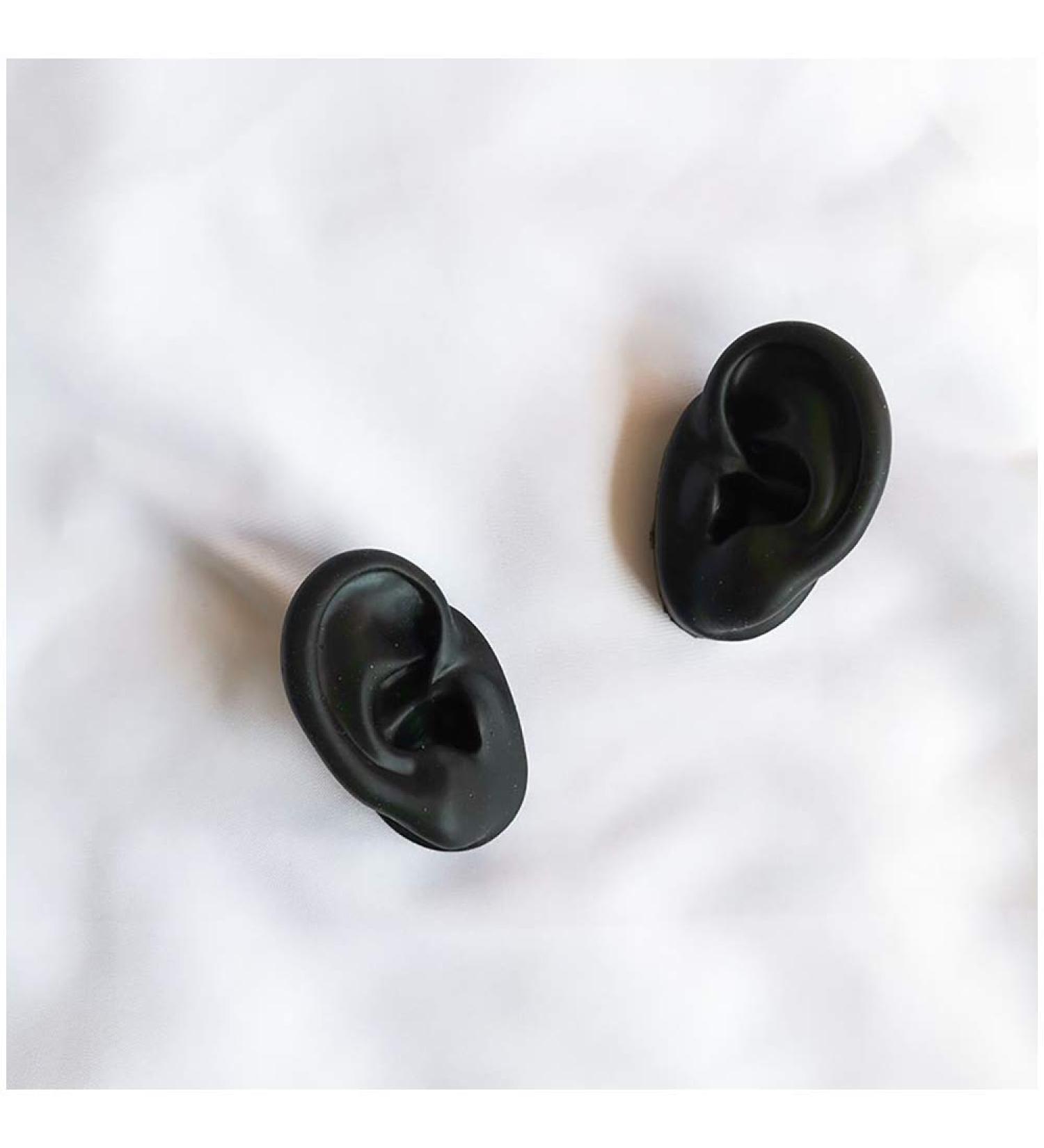 Ear Silicone Model Artificial Simulation Human Ear - Soft Silicone Ear Template for Acupuncture Ear Studs Bluetooth Headphone Earphones Accessories 1pair - Buy Online on GoSupps.com