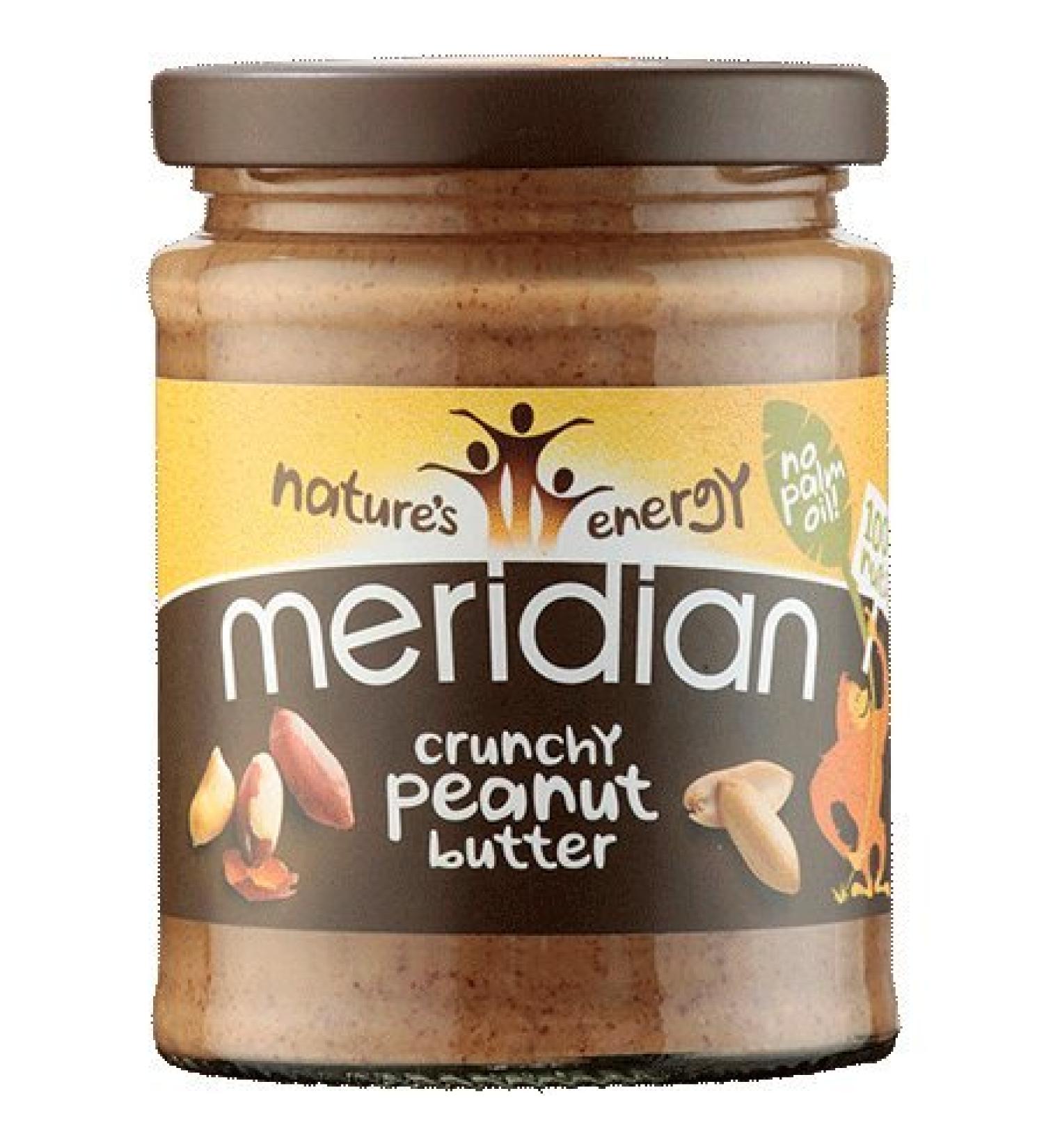 Meridian Crispy Peanut Butter Salt Free 280g