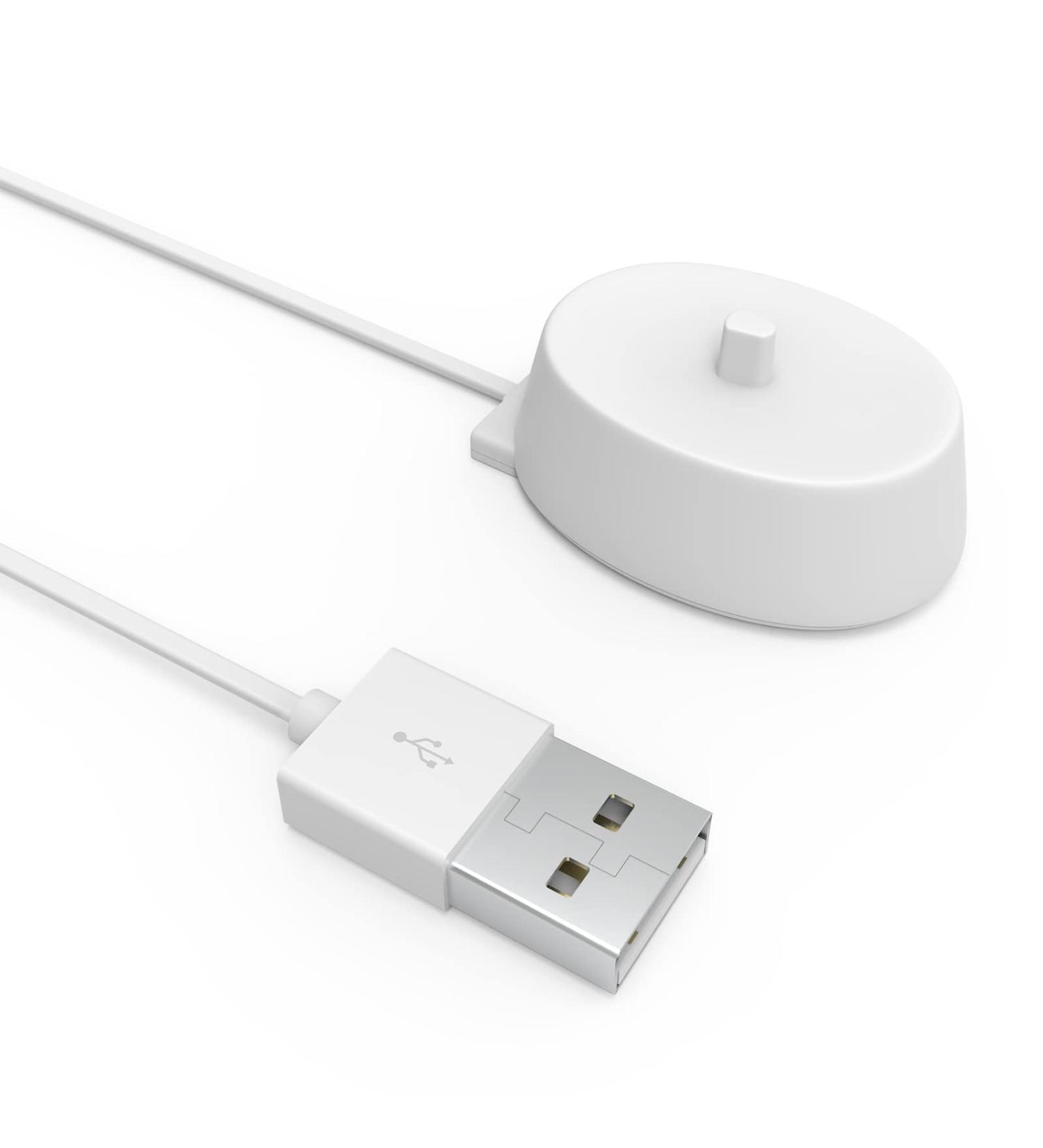 Waterproof Electric Toothbrush USB Charger for Oral-B Pro 1000 1500 3766 3000 3757 - Travel-Friendly Inductive Power Cord - Buy Online on GoSupps.com