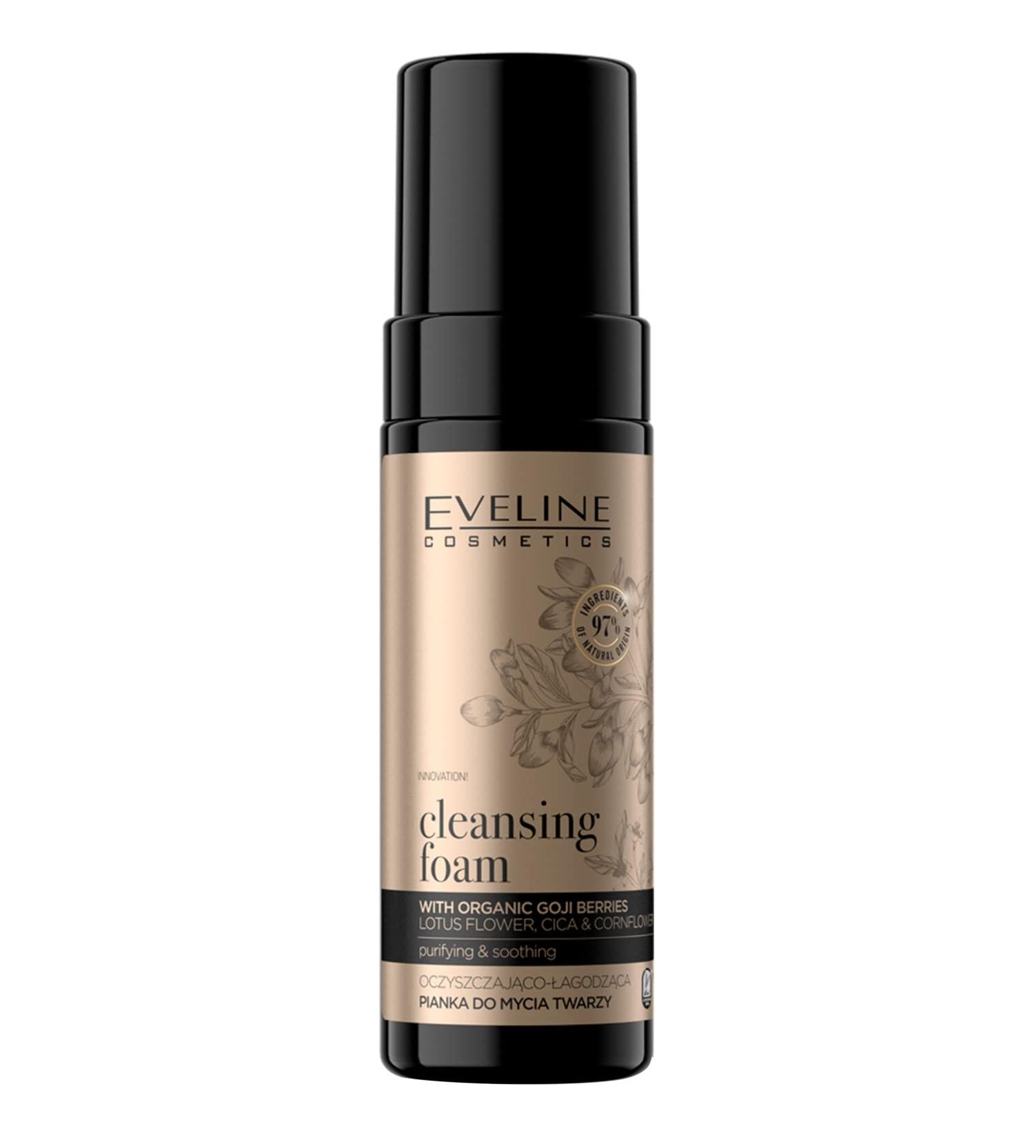 Eveline Cosmetics Nettoyage d'or biologique et mousse de lavage de visage apaisant 150 ml - Buy Online on GoSupps.com