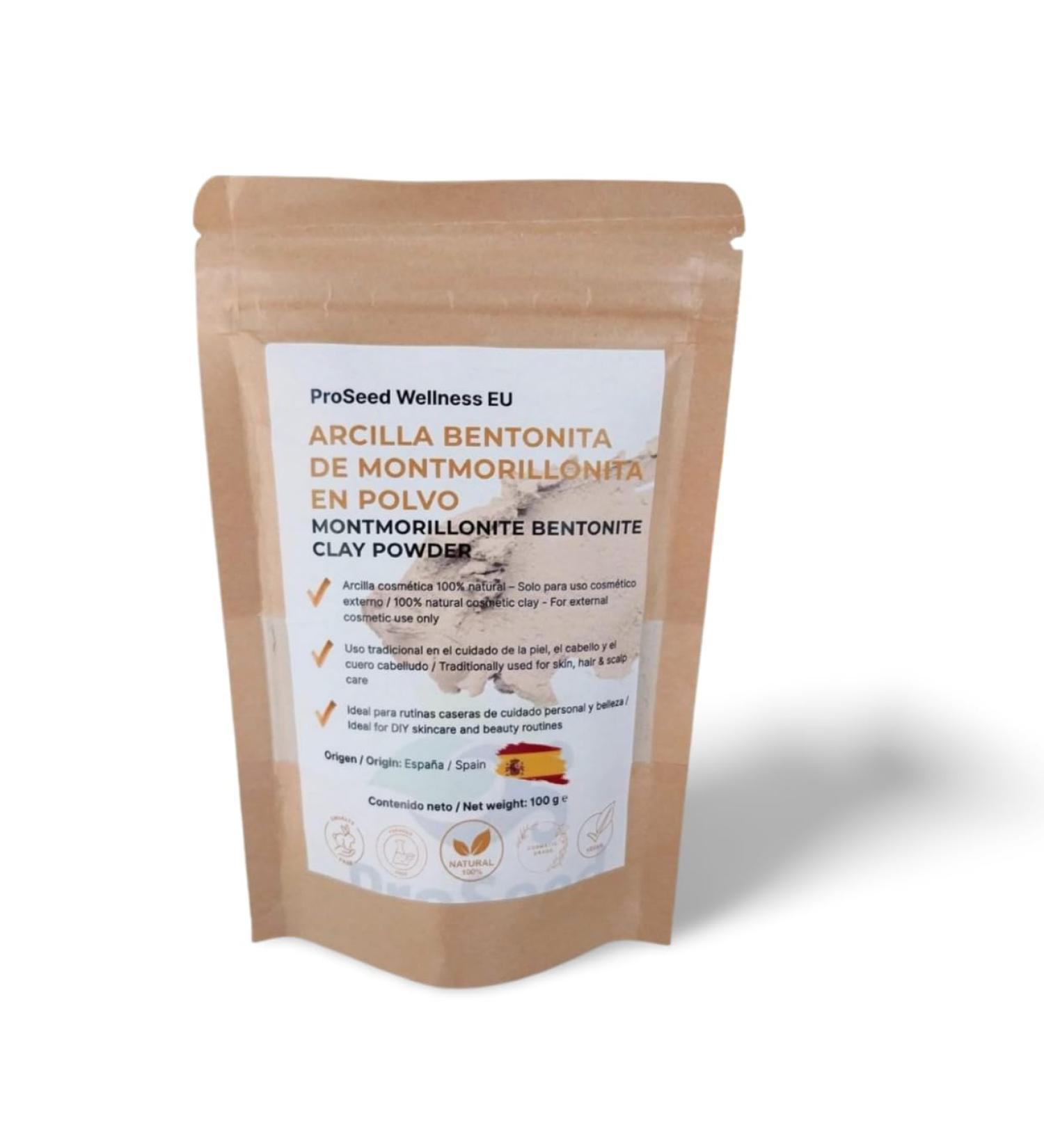 KAPTAN LDA 100 natural activated bentonite clay powder 100 g 95 Montmorillonite Natural Mineral Clay for Acne Oily Skin and DIY Skin Care Rich in silica Cosmetic quality - Buy Online on GoSupps.com