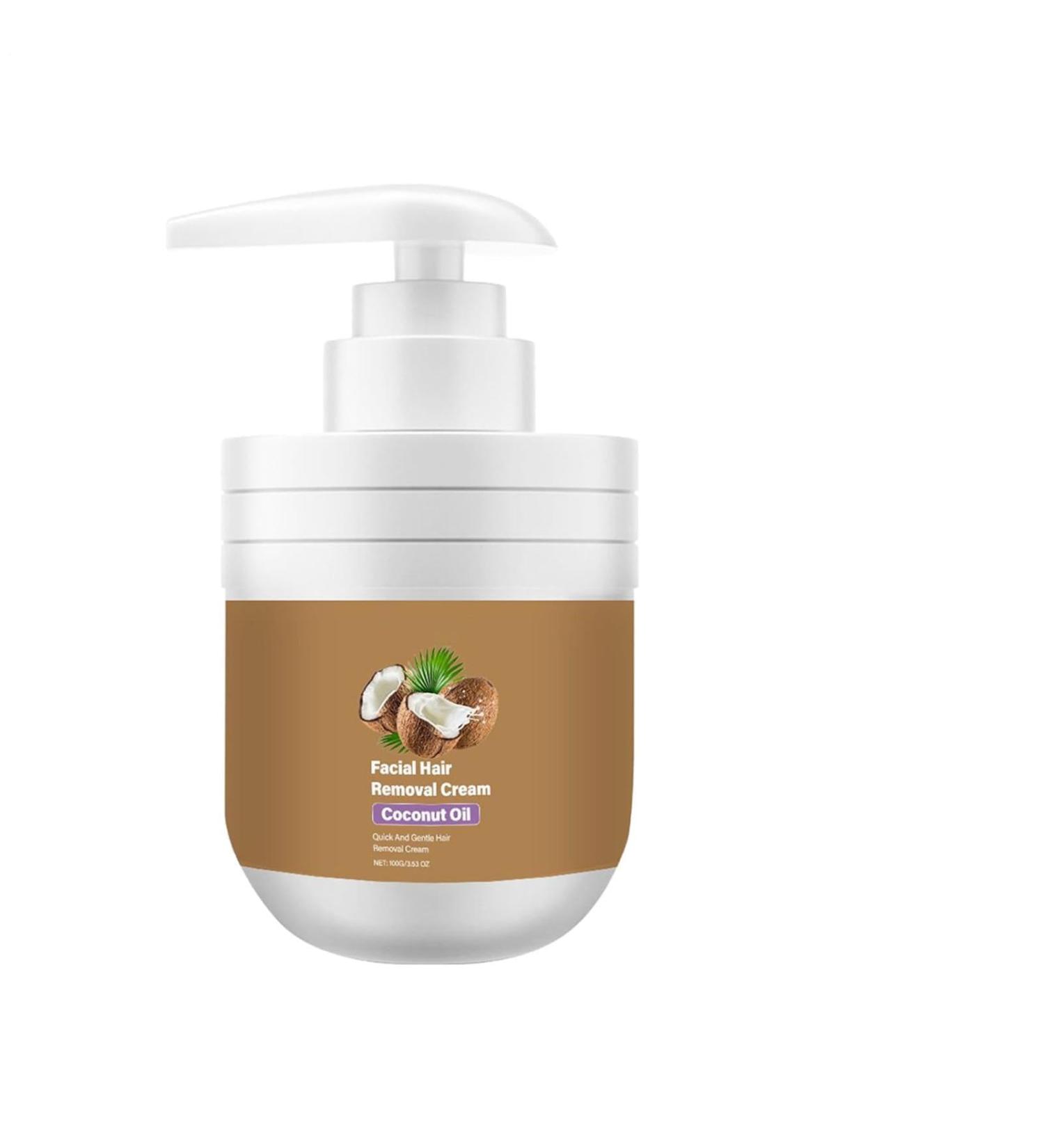  WJnflQN Facial Hair Removal Cream - Gentle on Arms | Gentle Formula for Sensitive Skin Body Face Underarms At Home While Traveling and at the Spa - Buy Online on GoSupps.com