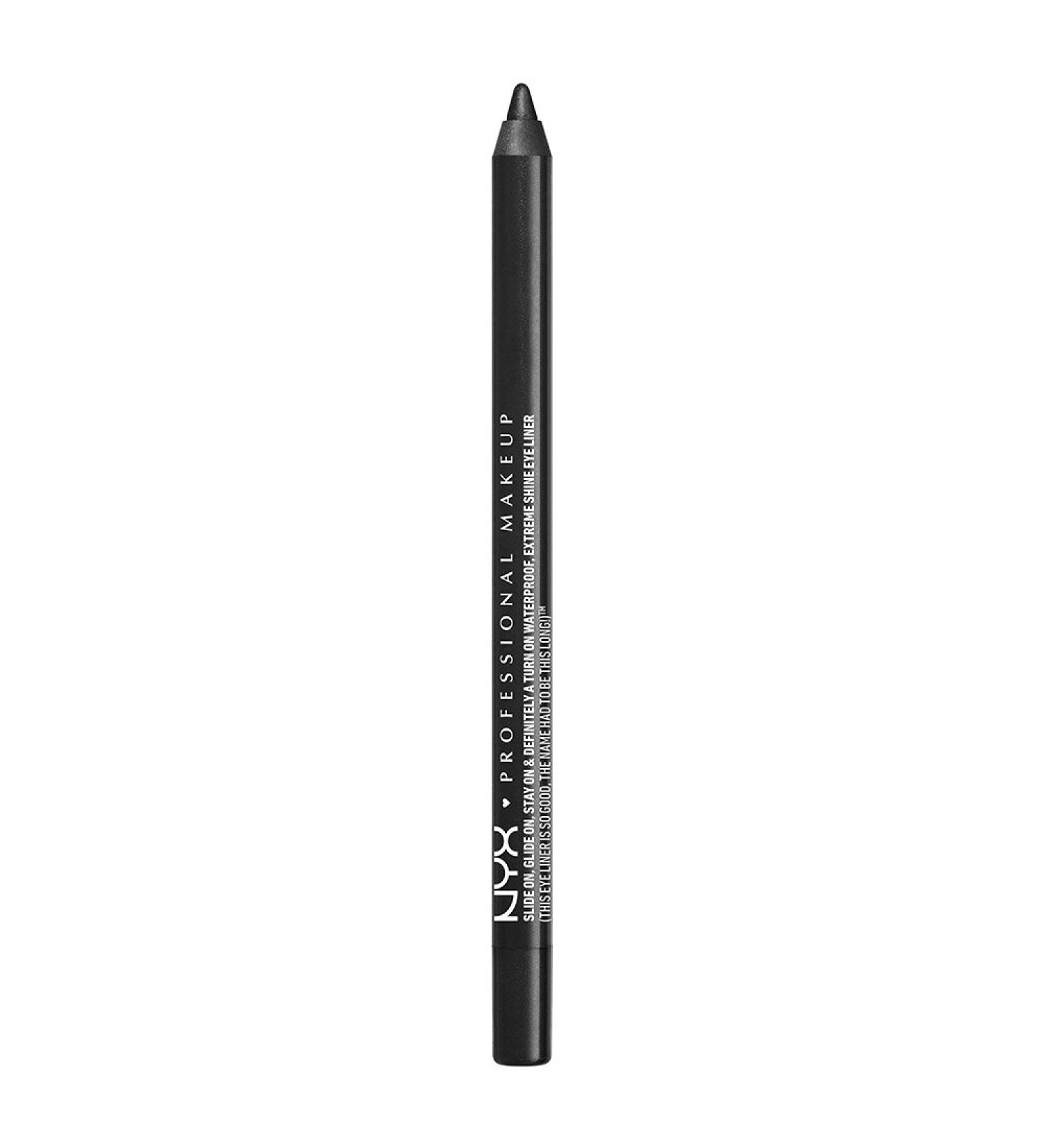 NYX Slide On Waterproof Eyeliner Pencil - Black Sparkle | 1 Count - Buy Online on GoSupps.com