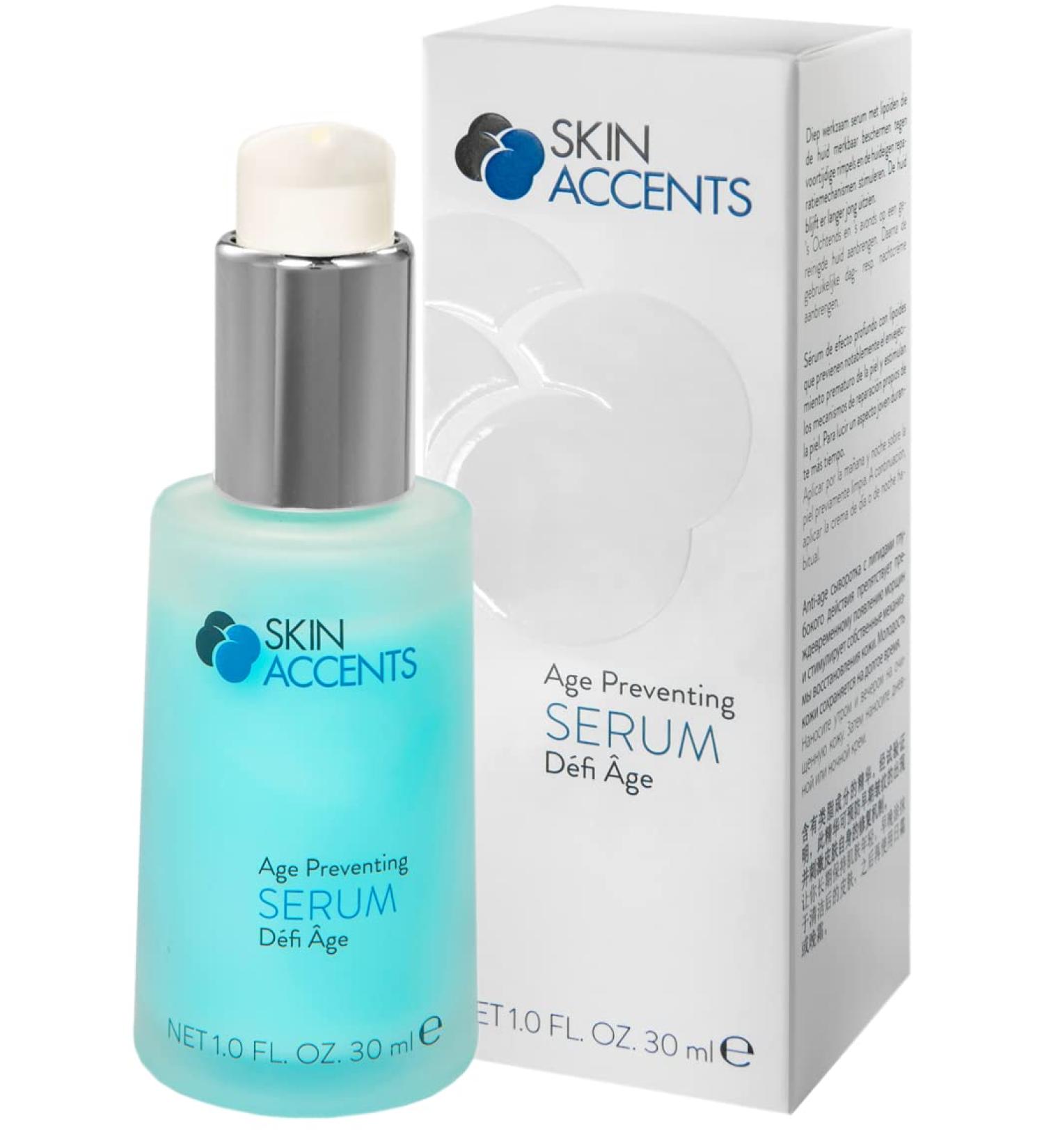  inspira: cosmetics Skin Accents Age Preventing Serum: A highly concentrated elixir for the preventative use of age-related skin signs 30 ml - Buy Online on GoSupps.com