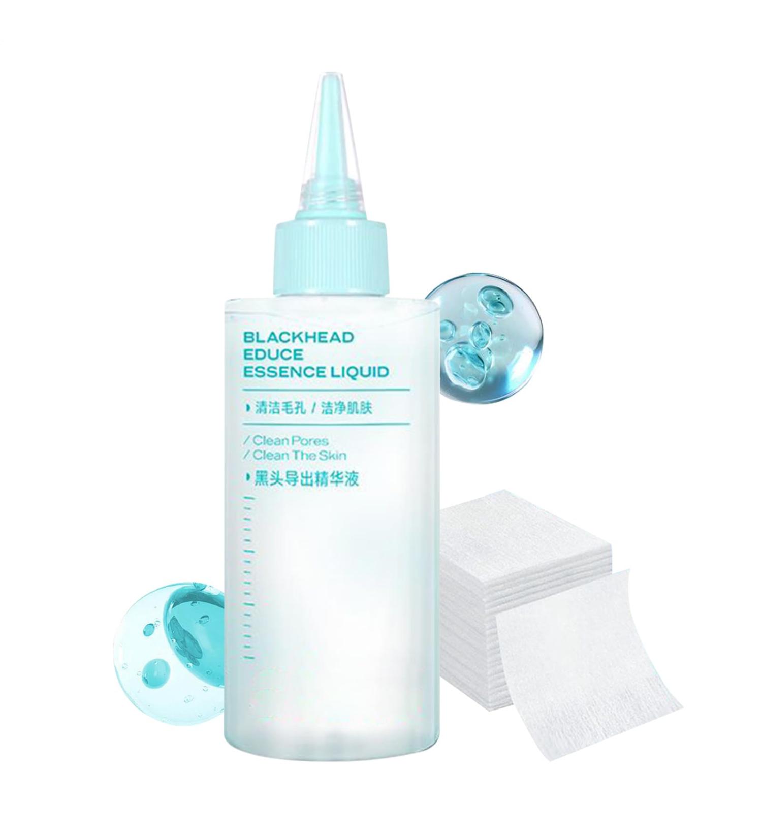 Nostril Cleansing Liquid Face And Nose Dirty Skin Remover Solution 150ml Refreshing Fast Absorbing Solution With 50 Cotton Pads For Mothers Women Women Sisters Girlfriends - Buy Online on GoSupps.com