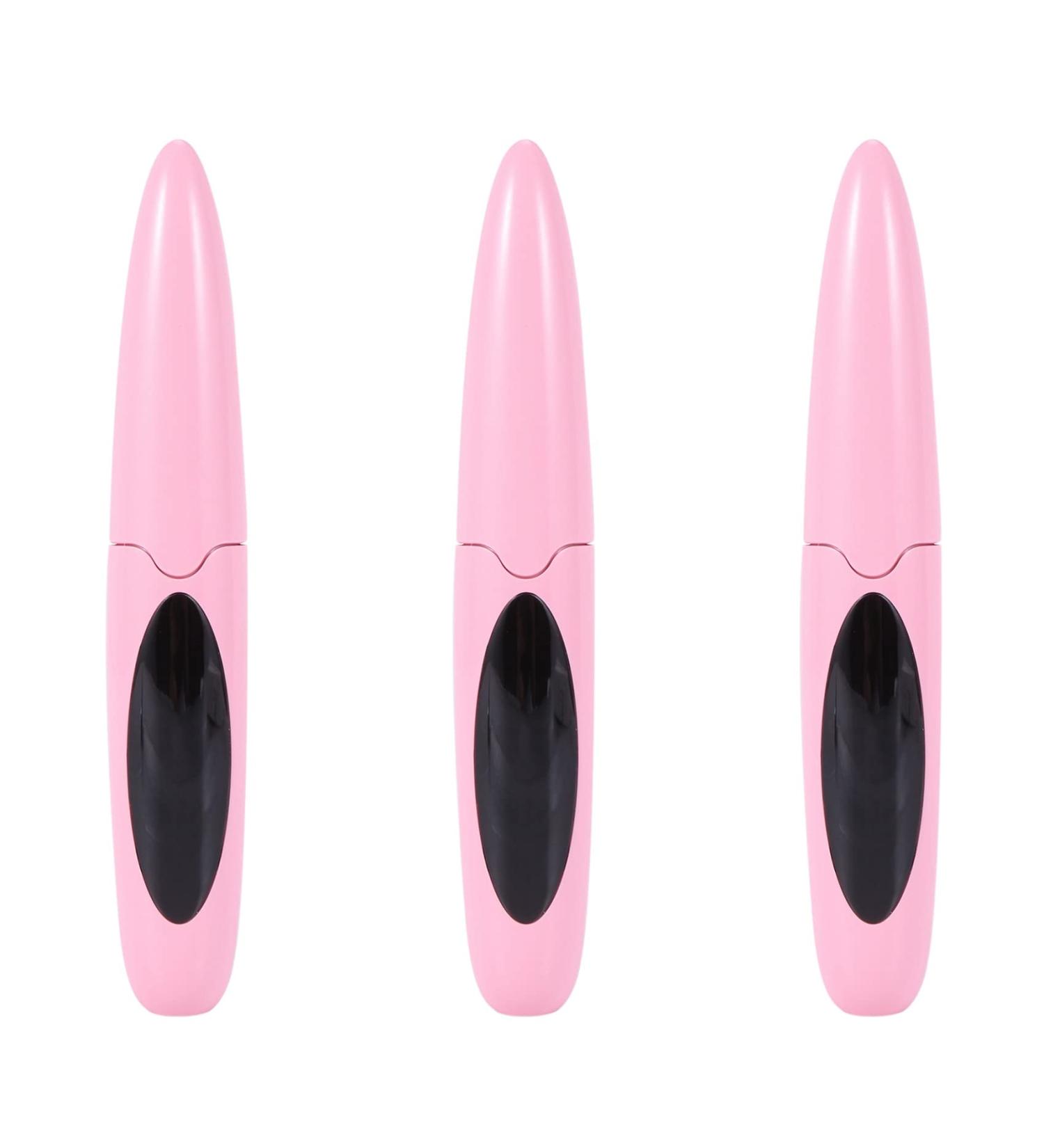 KTELI Electric Heated Eyelash Curler - USB Charge Makeup Curling Kit for Long Lasting Natural Lashes - Pink - Buy Online on GoSupps.com