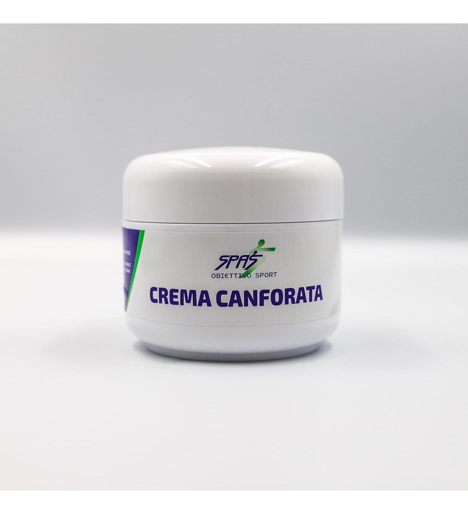  SPAS SRL CANFORA MASSAGE CREAM based on Camphor 250 ml Warming and soothing with natural active ingredients and vitamin E ideal for the cold seasons - Buy Online on GoSupps.com