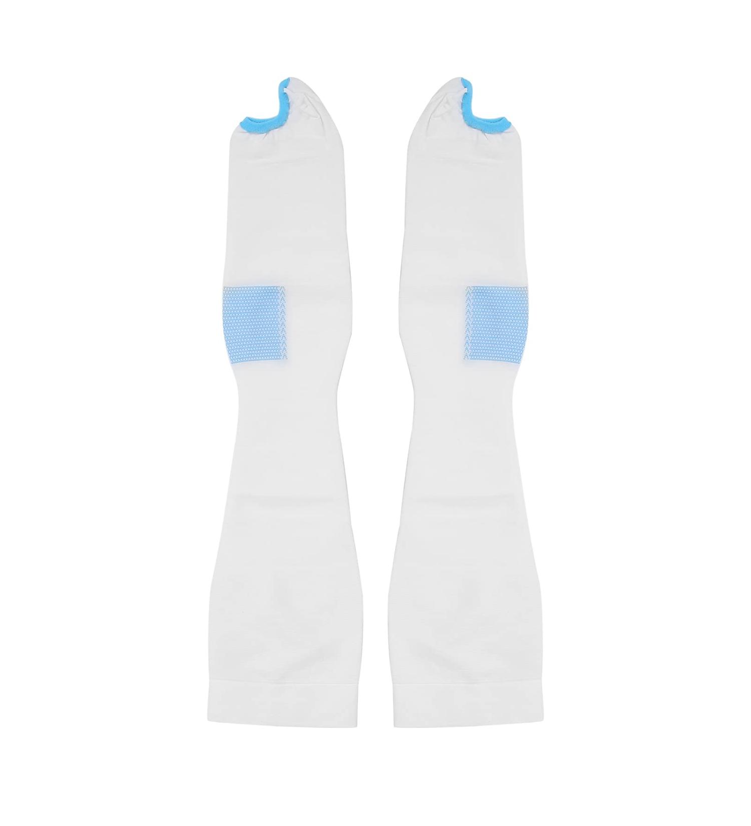 Buy Semen Compression Stockings | Thigh-High Open Toe Compression Stockings for Varicose Veins Prevention - International Shipping Available - Buy Online on GoSupps.com