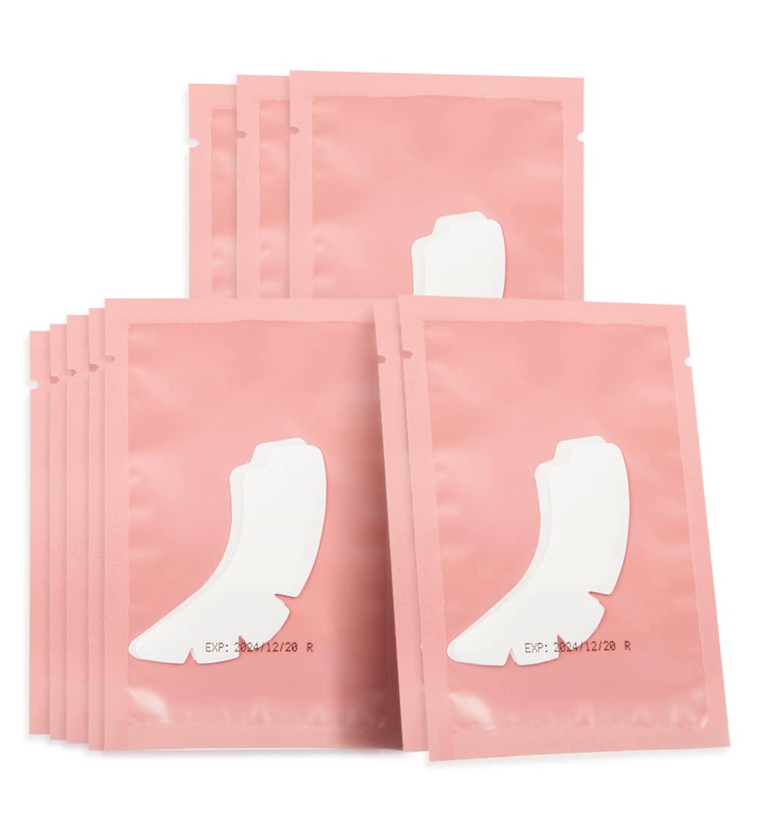  Lunamoon Lunamoon 50 Pairs of Eye Pads for Eyelash Extensions Gel Eyelash Extensions (Pink Angle) - Buy Online on GoSupps.com