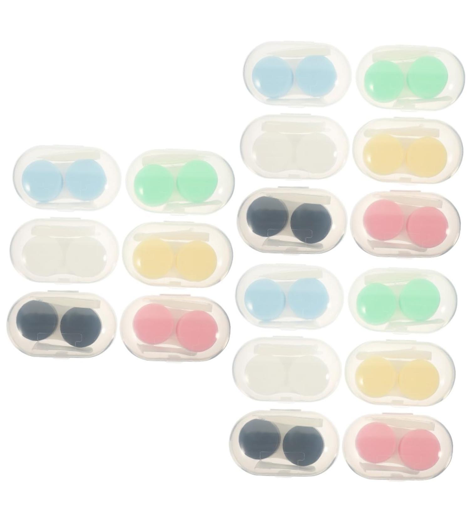 Gatuida 18-Sentence Contact Lens Container | Travel-Friendly Lens Case & Cosmetic Holder | Small Storage Box for Makeup & Student Use - Shop Internationally! - Buy Online on GoSupps.com