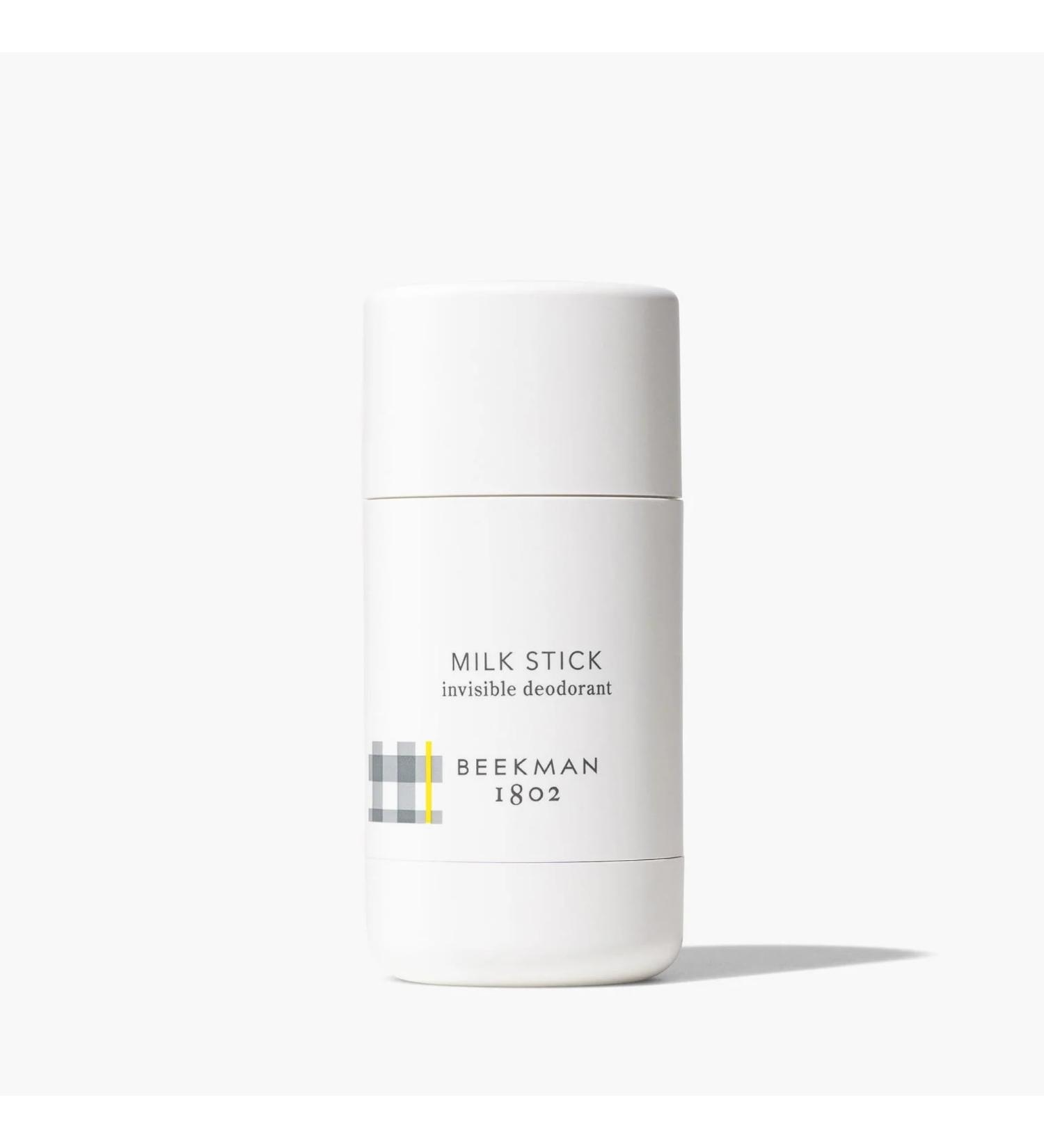 Beekman 1802 Milk Stick Whole Body All-Day Invisible Deodorant - 2.5 oz - Scented - Fights Odor-Causing Bacteria & Controls Sweat - Aluminum Free - Good for Sensitive Skin - Cruelty Free - Buy Online on GoSupps.com