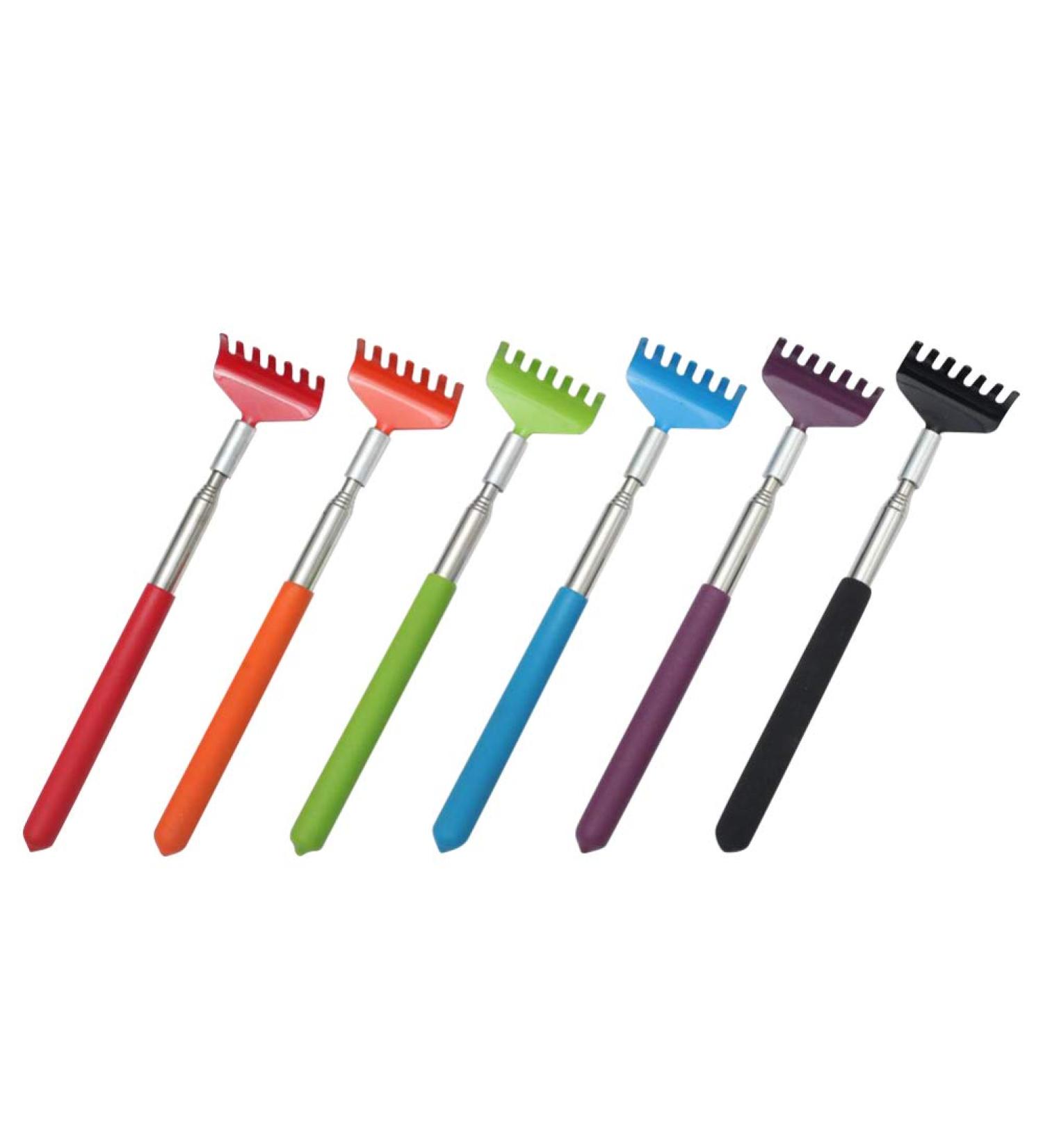 COHEALI 6pcs Extendable Back Scratcher Set - Portable Telescopic Stainless Steel Handheld Back Massager for Ultimate Relief - Buy Online on GoSupps.com