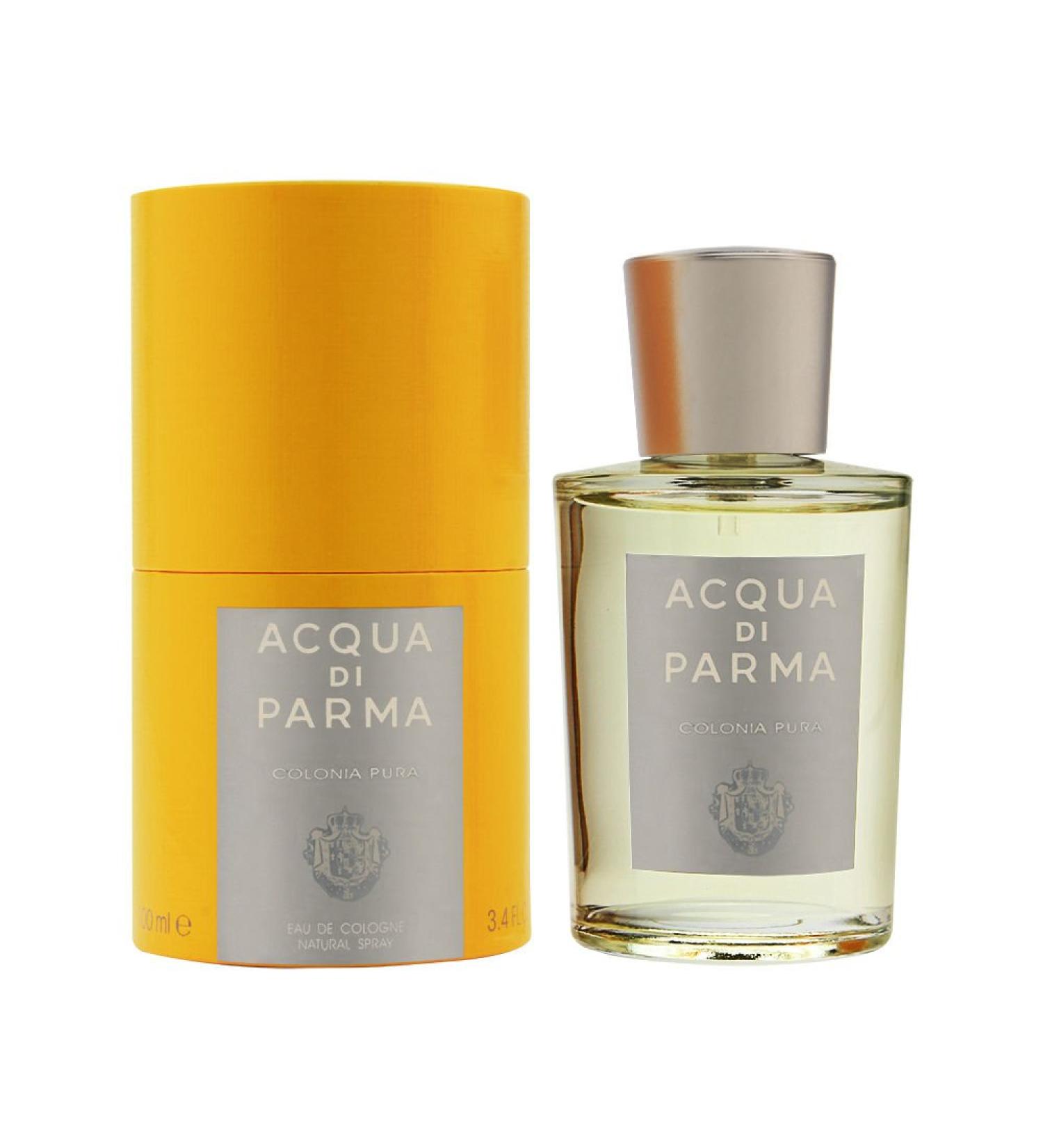 Acqua Di Parma Colonia Pura for Men Eau De Cologne Spray 3.4 Ounce Cedar Citrus Coriander Orange 3.4 Fl Oz (Pack of 1) - Buy Online on GoSupps.com