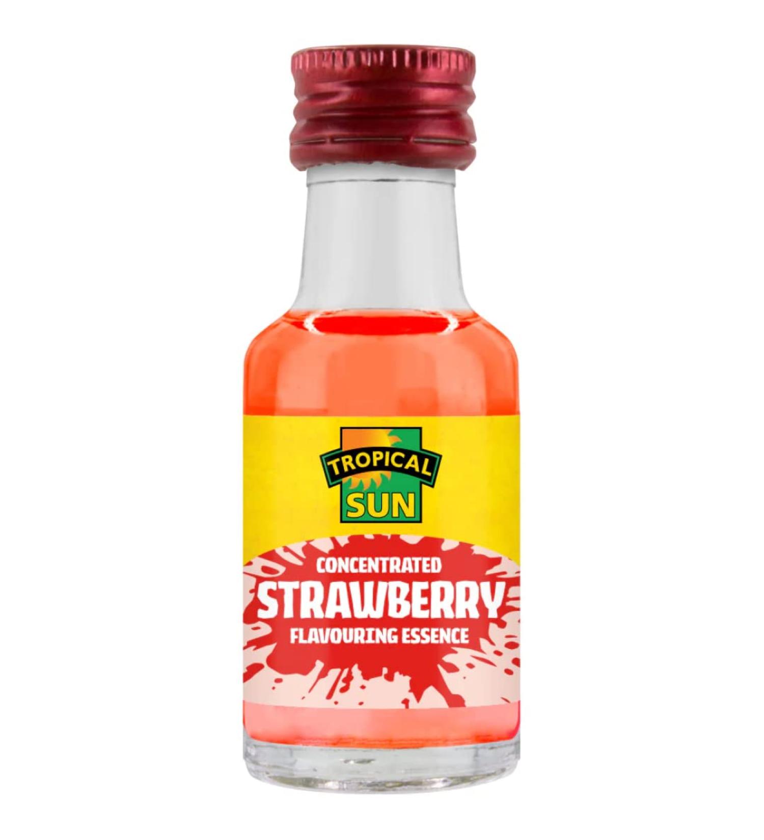 2 x Tropical Sun Strawberry Essence 12 x 28ml