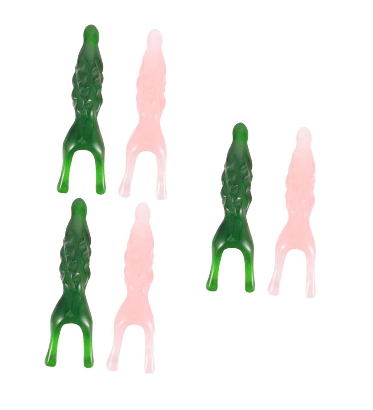 Gleavi 6-Piece Massage Tools Set | Tendon Rods & Resin Croissant Face Tools | International Shipping Available - Buy Online on GoSupps.com