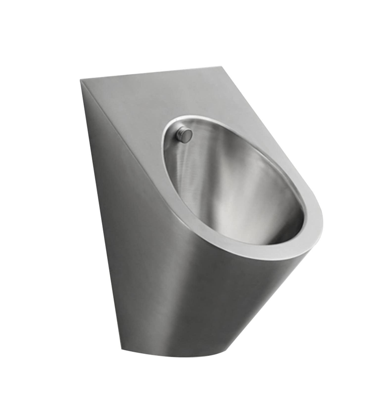Men's Commercial Flushing Urinal Stainless Steel High-Efficiency Wall-Mounted Urinal Anti-Overflow Urinal Vertical Toilet with Automatic Sensor Flush Valve Used in Hote - Buy Online on GoSupps.com