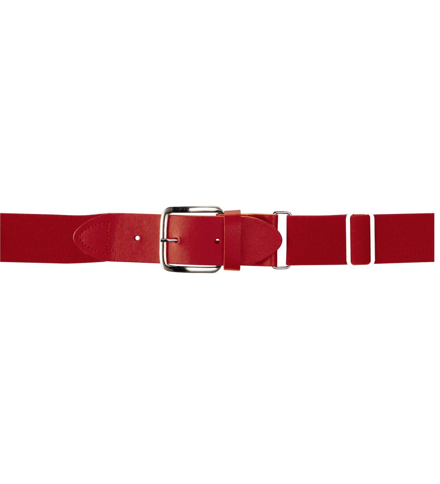 WILSON Adult 1.5" Elastic Belt - Scarlet