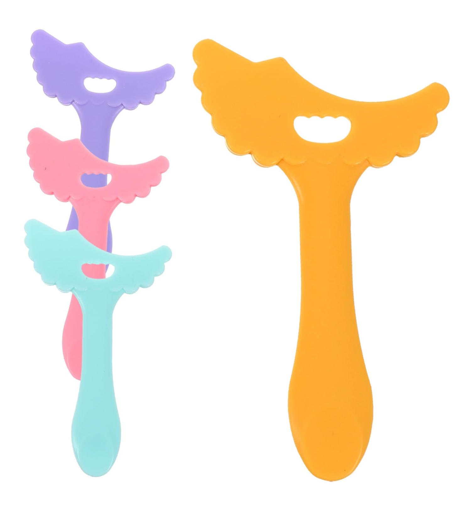 FOMIYES 4pcs Eyeliner Silicone Molds Eyeshadow Makeup Tools Mascara Drawing Aids Cosmetics Girl Miss - Buy Online on GoSupps.com