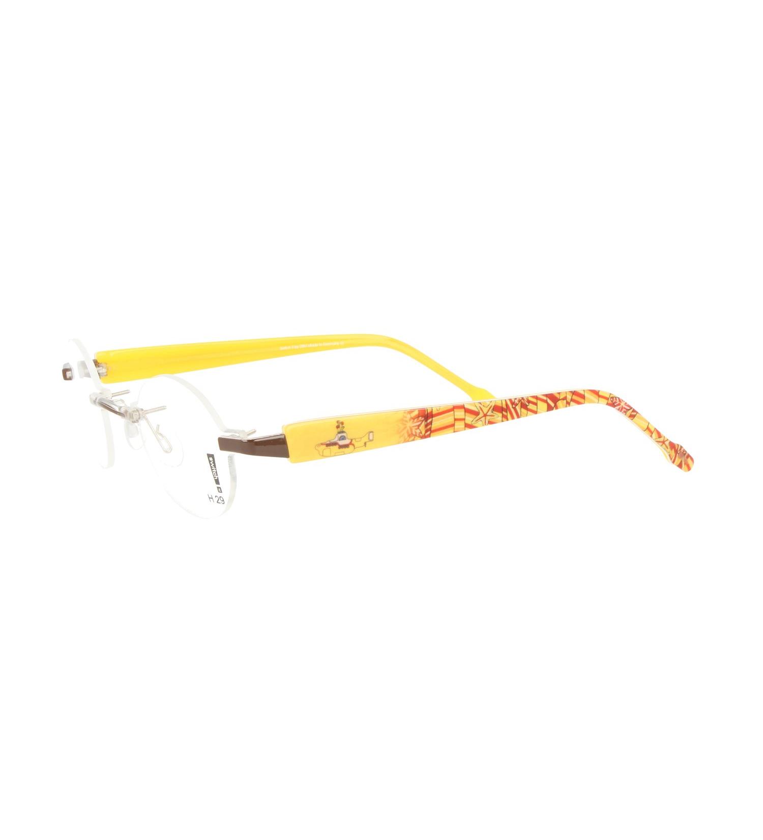switch it set Combi 2375 Beatles collection interchangeable temples in the color yellow-orange-red