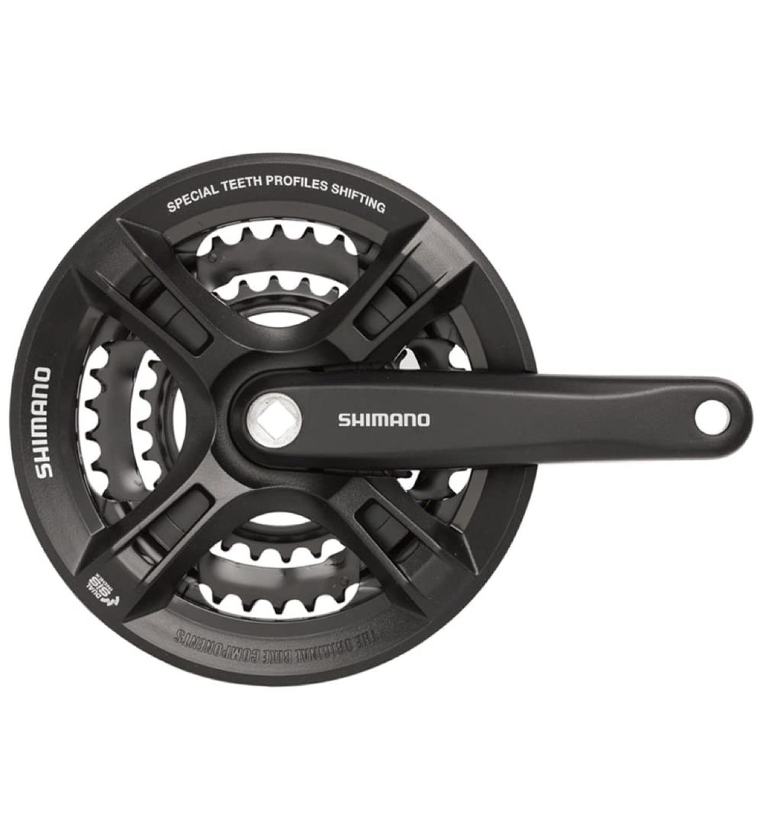 Shimano Altus FC-M311 Bicycle Crankset - 170 x 42-32-22 Square Tapered